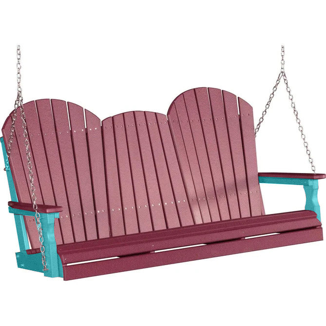 Cherrywood on Aruba Blue