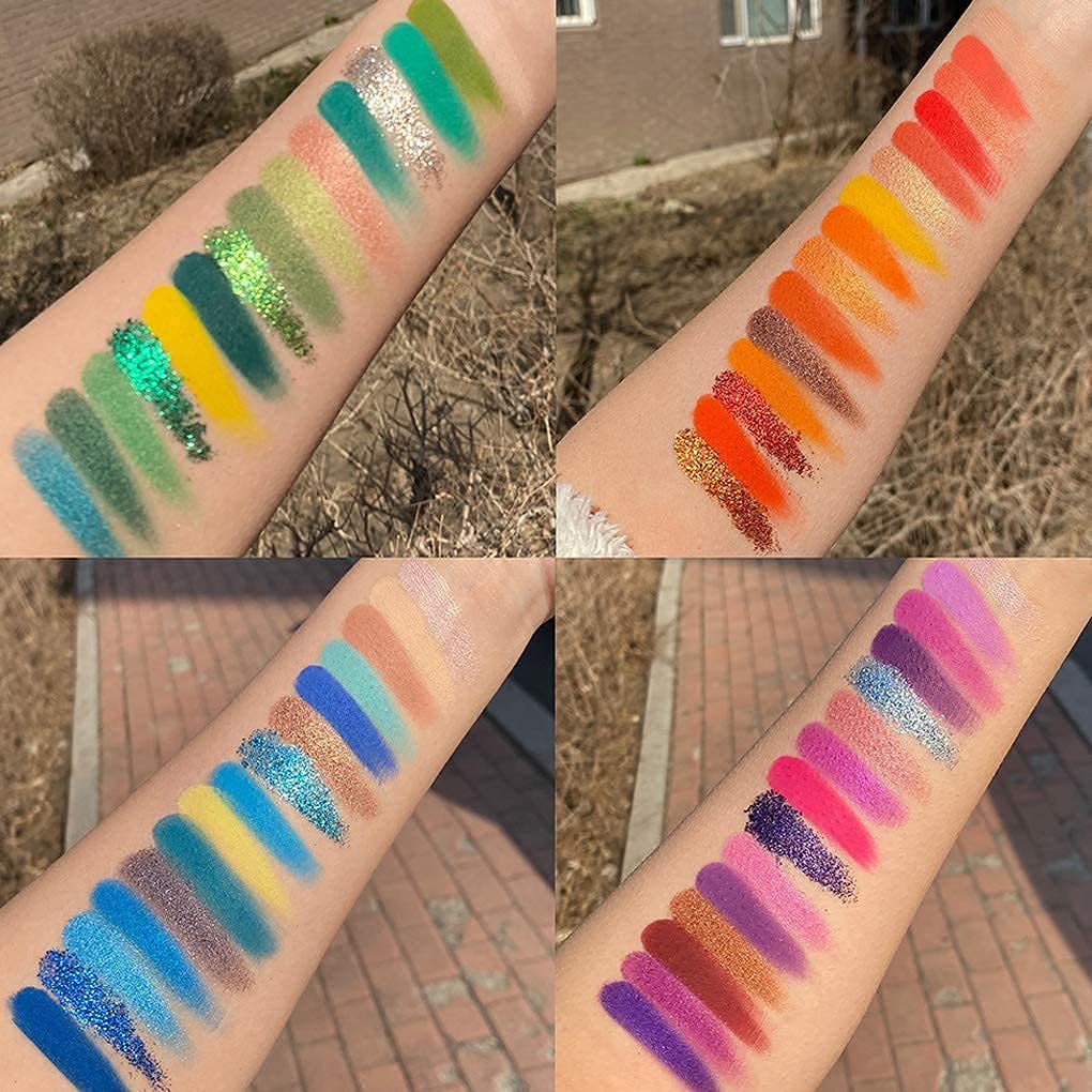 60 Color Eyeshadow Palette - High Pigmented Matte & Shimmer Professional Makeup Kit for Day & Night Looks | Perfect for Party, Wedding, and Everyday Makeup