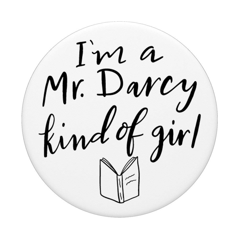 Mr Darcy Kind Of Girl Hand Lettered Design T-Shirt - Romantic Literary Quote Tee for Jane Austen Fans - Perfect for Book Clubs, Dates & Gifts