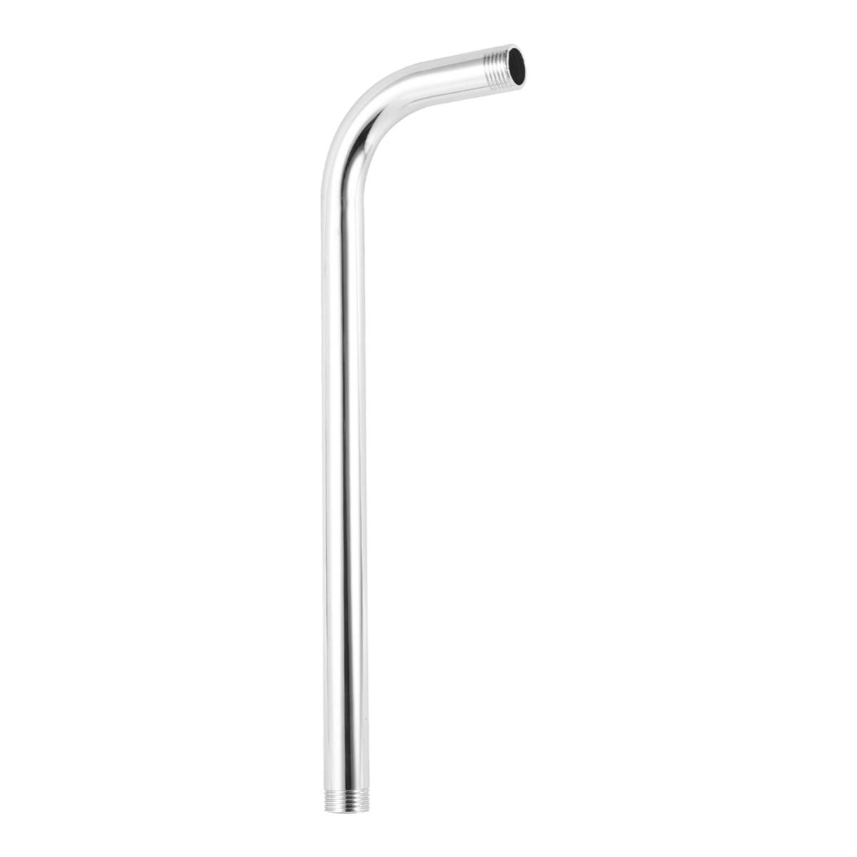 Adjustable Shower Arm with Flange and Shower Head Holder - Perfect for Bathroom Renovation & Modern Shower Upgrades