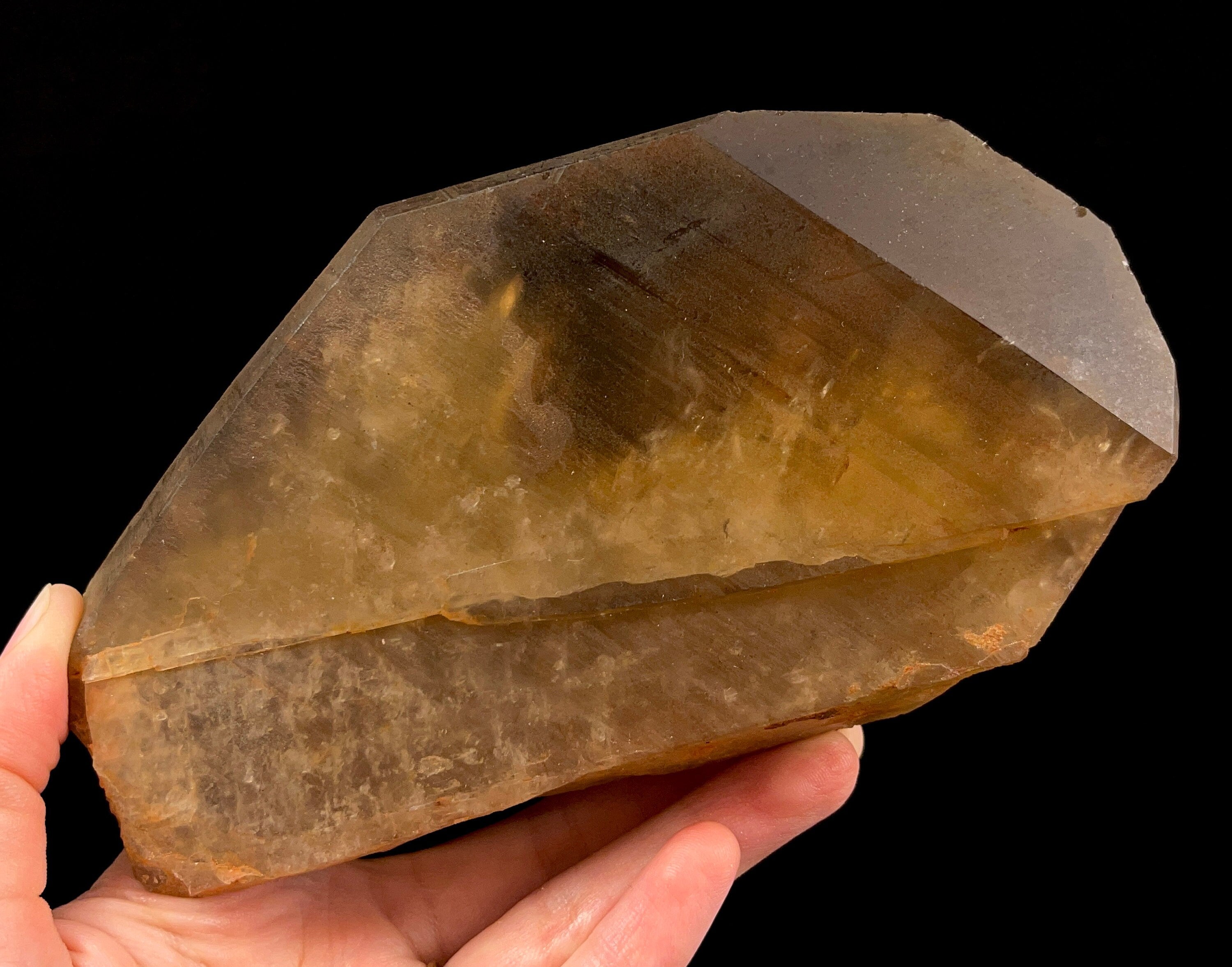 Natural CITRINE Raw Crystal Point - November Birthstone for Jewelry Making, Healing Crystals, Home Decor & Spiritual Gifts | Perfect for Meditation, Feng Shui & Crystal Grids