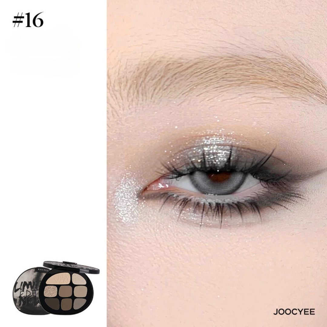 Joocyee Enzyme Smoke & Amber Eyeshadow Palette - 12 Highly Pigmented Matte & Shimmer Shades for Stunning Eye Makeup | Perfect for Day to Night Looks, Parties & Special Occasions