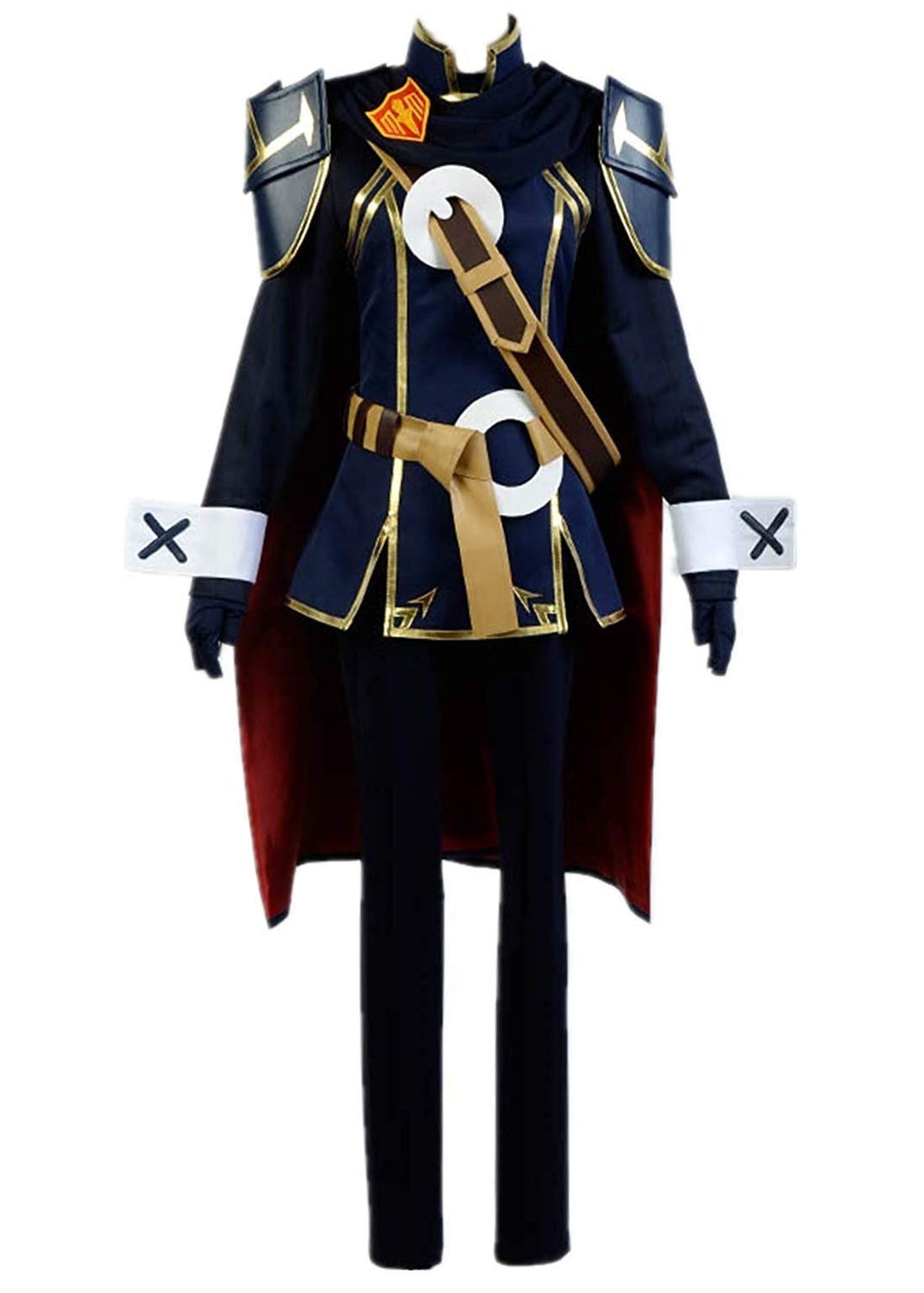 Lucina Cosplay Costume Full Set - Flame Awakening Fire Emblem Character Outfit with Sword for Halloween, Anime Conventions & Role Playing