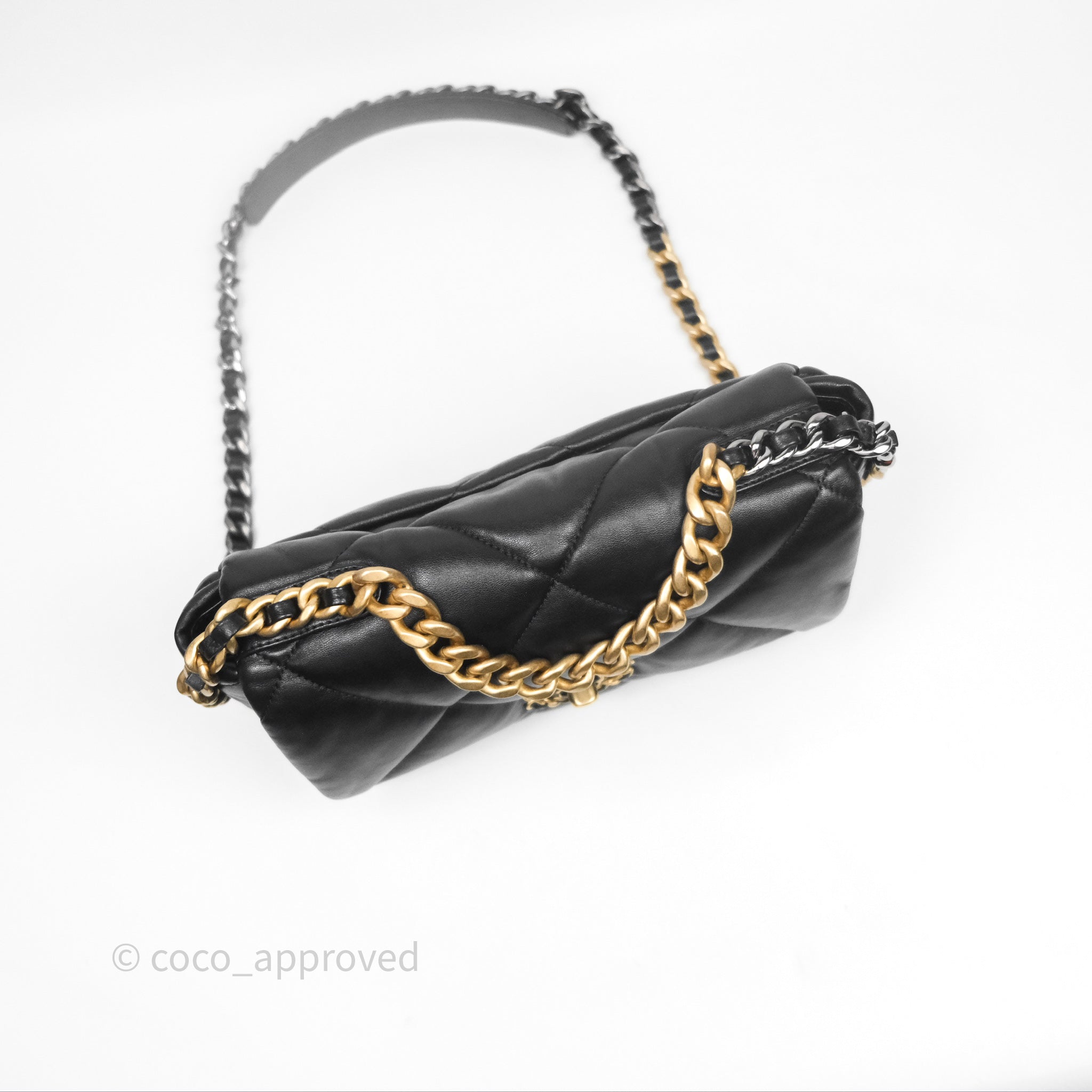 Chanel 19 Small Handbag Black Mixed Hardware - Luxury Designer Crossbody Bag for Women | Perfect for Evening Out, Date Night & Special Occasions