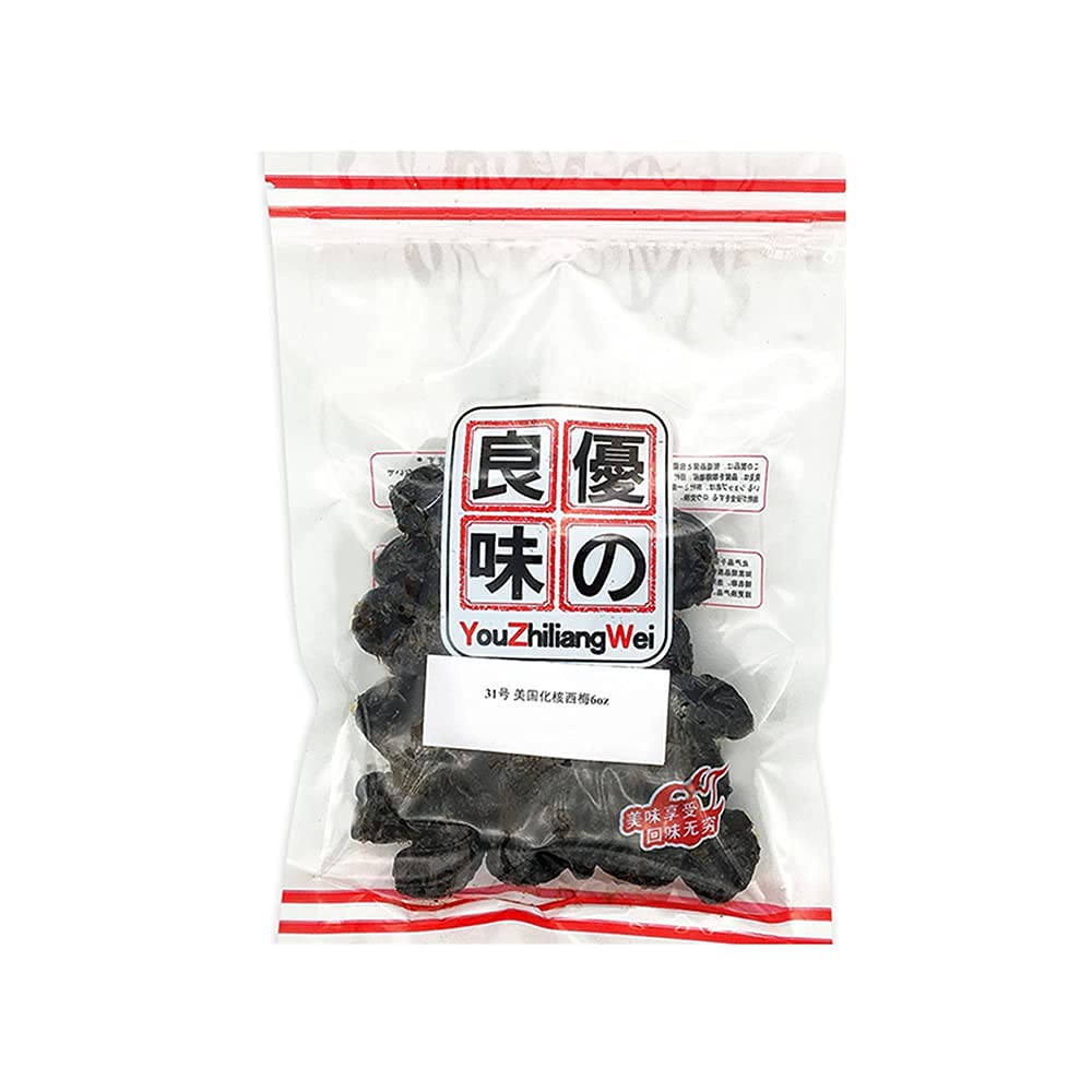 West Macy's Premium California Pitted Prunes - Ready-to-Eat Dried Plum Snacks, 6oz/170g, Sweet & Chewy Candied Preserved Fruit - Perfect for Lunchboxes, Office Snacks & Healthy On-the-Go Treats