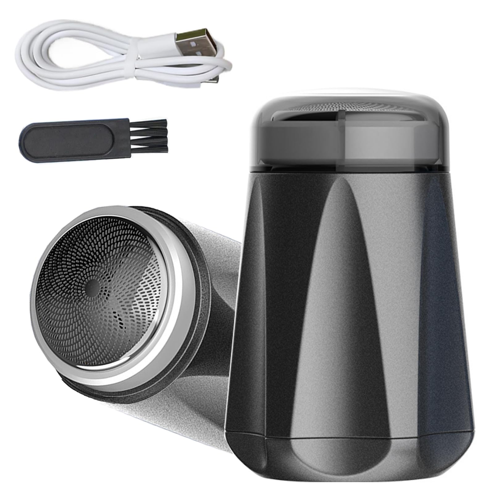 Best Mini Electric Shaver for Men - USB Rechargeable Travel Razor with Precision Blades - Perfect for Home, Office & Gym Use