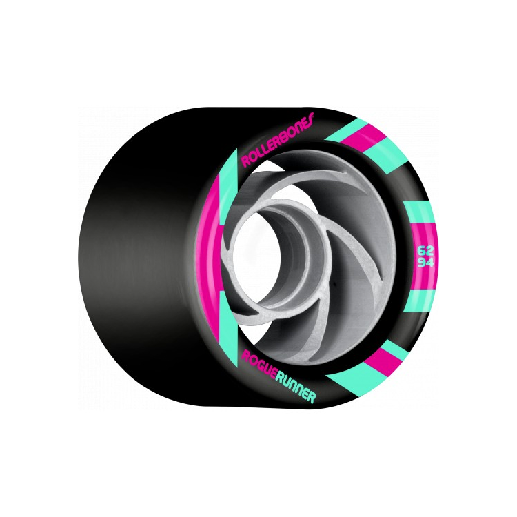Turbo Rogue Runner Signature 62mm x 38mm - High-Speed Skateboard Wheels for Smooth Riding & Tricks - Perfect for Street Skating, Park Rides & Commuting