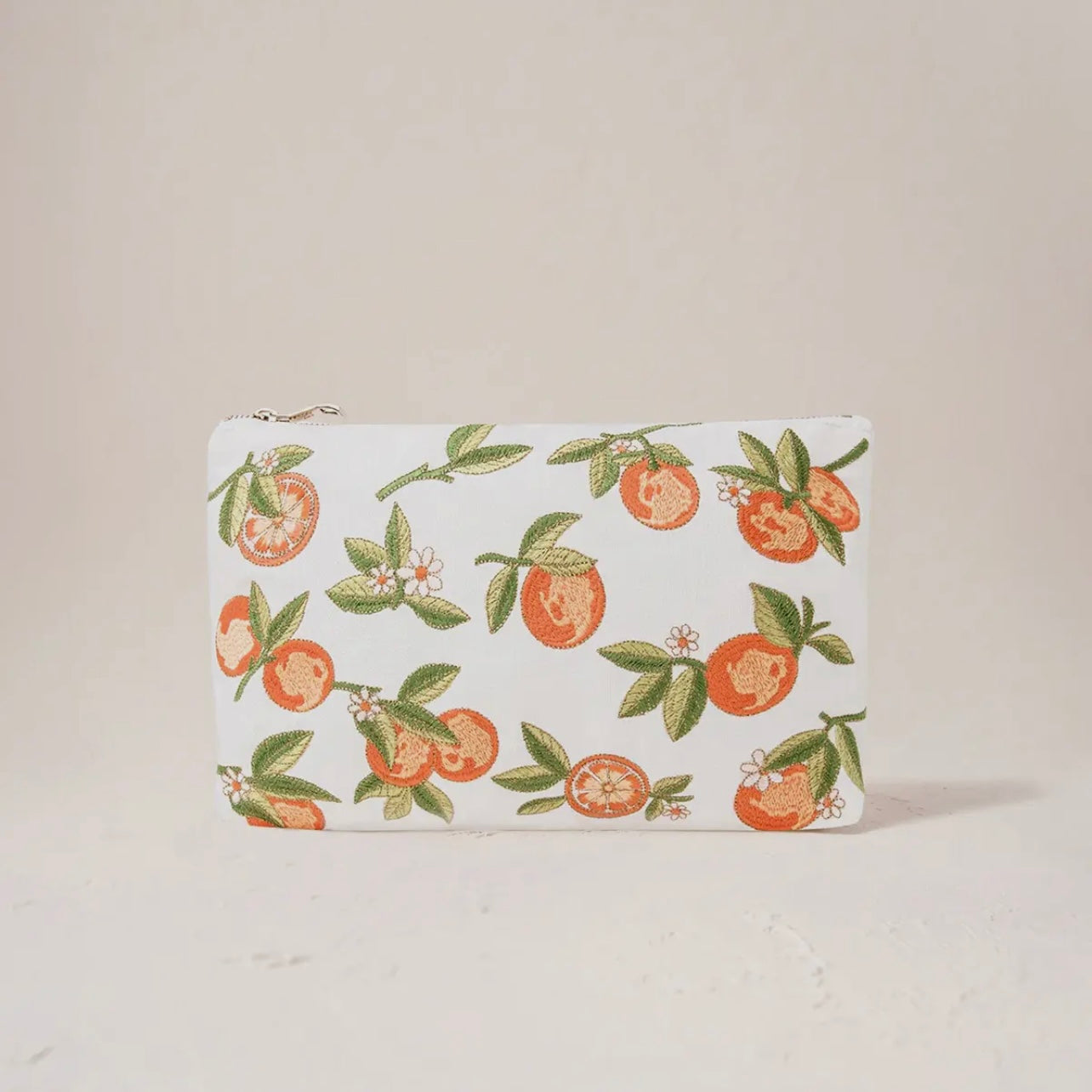 Orange Blossom Everyday Pouch - Waterproof & Lightweight Crossbody Bag for Women - Perfect for Travel, Shopping, and Daily Essentials