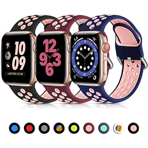 Black Pink/Blue Pink/WineRed Pink