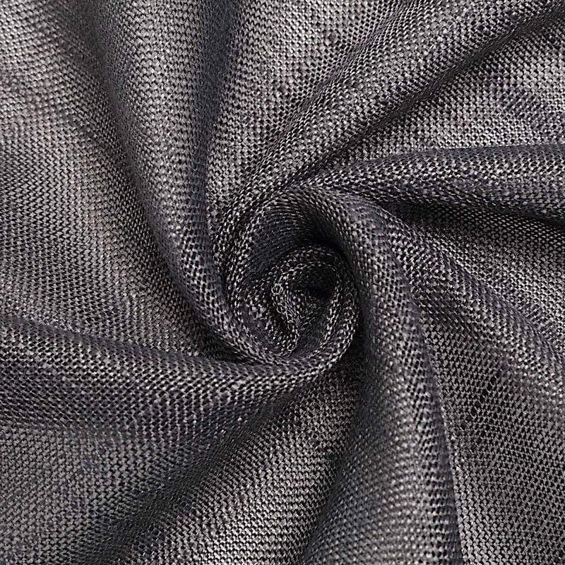 12x108 Inch Premium Faux Burlap Polyester Table Runner - Elegant Dining Decor for Weddings, Parties & Holiday Tablescapes