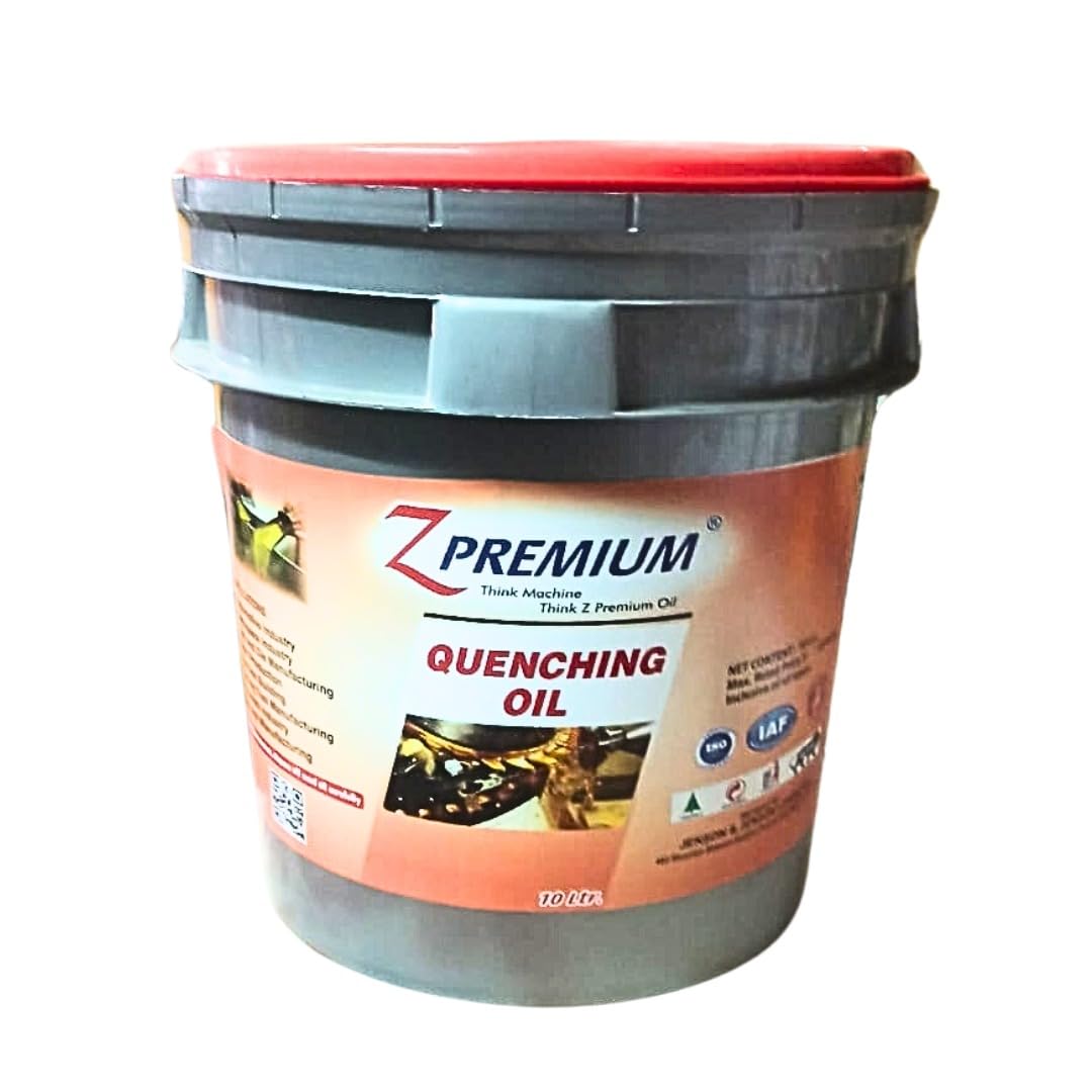Premium Quenching Oil for Metal Hardening - 10 Litre Bucket | Fast Cooling Heat Treatment Oil for Knives, Tools & Automotive Parts | Workshop & Industrial Use