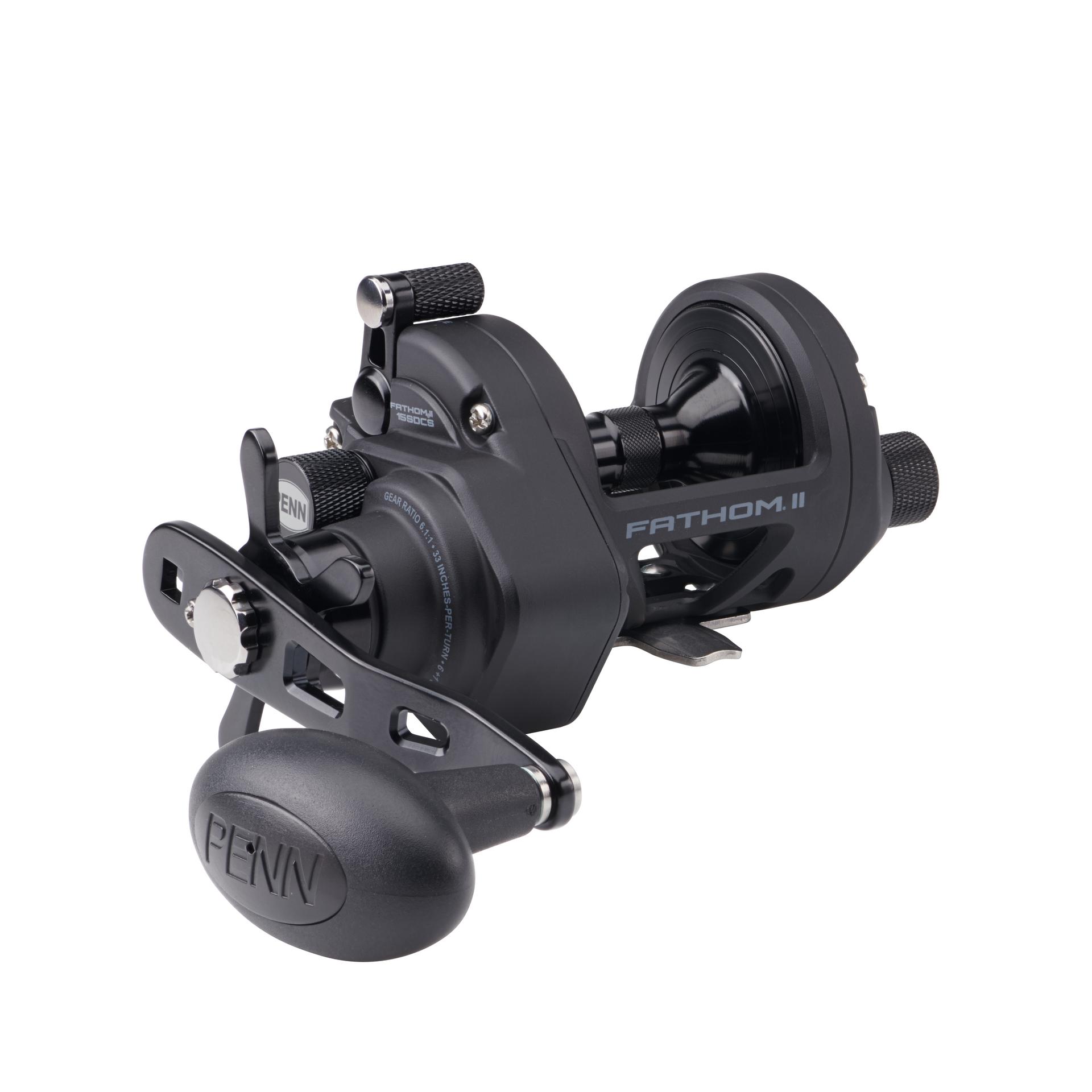 PENN Fathom II Star Drag Casting Special Conventional Fishing Reel - Saltwater & Freshwater Fishing Gear for Offshore, Surf & Pier Angling