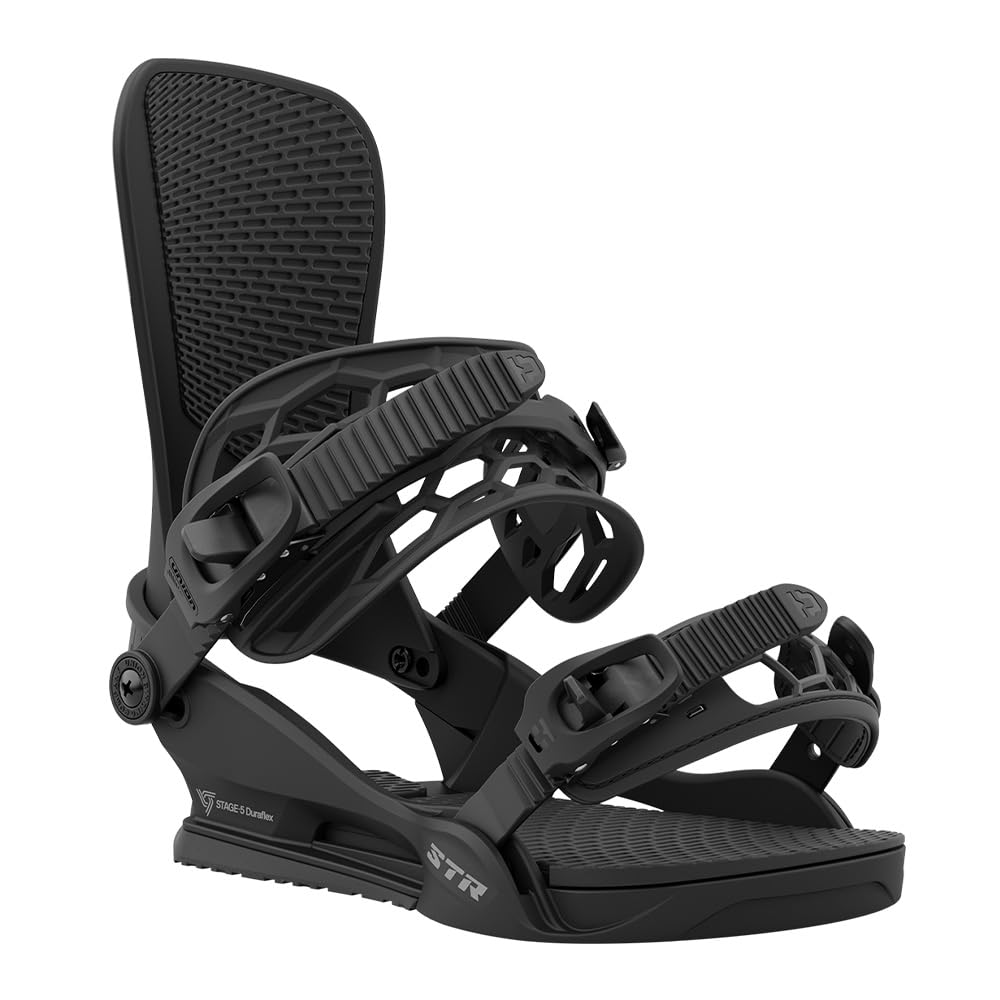 Union STR Men's Snowboard Bindings - High-Performance Snowboard Bindings for All-Mountain Riding | Perfect for Freestyle, Powder & Backcountry Adventures