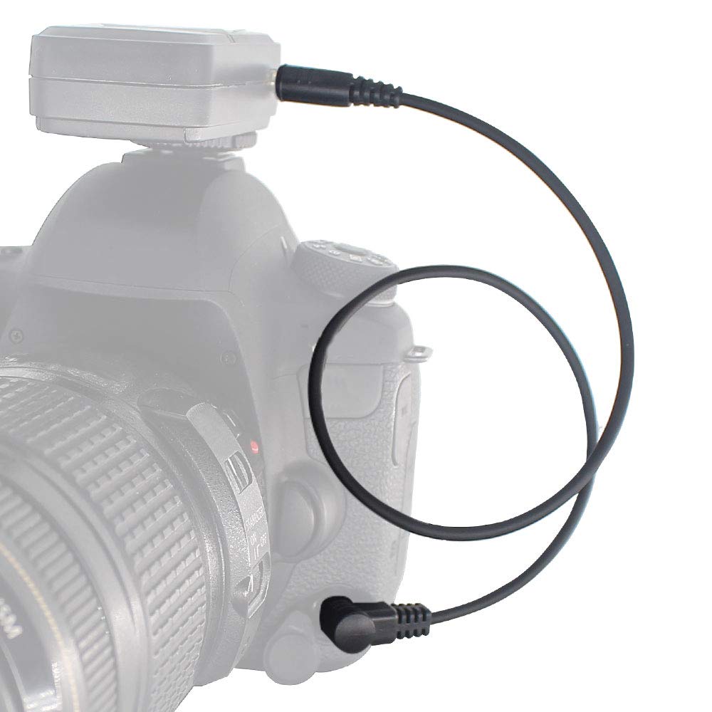 Nikon Camera Remote Shutter Release Cable - 3.5mm DC0 Plug Compatible with TW-283 Series & Pixel Shutter Control | Perfect for Time-Lapse, Group Photos & Hands-Free Shooting