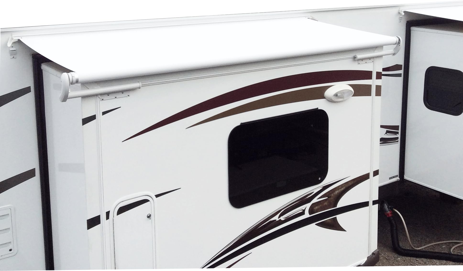 14 oz RV Slide Out Awning Replacement Fabric - Heavy Duty Waterproof Vinyl with UV Protection for Outdoor Camping | Weatherproof & Durable | 3-Year Warranty | Perfect for RV Travel, Camping Trips & Outdoor Adventures