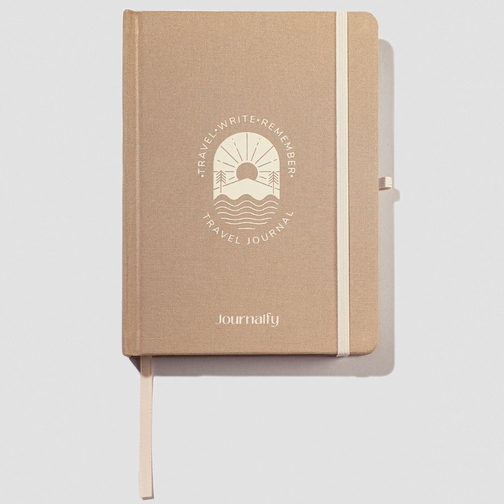 Travel Journal Notebook - Durable Leather Cover, Lined Pages for Writing & Sketching | Perfect for Backpacking, Vacation Memories & Adventure Logs