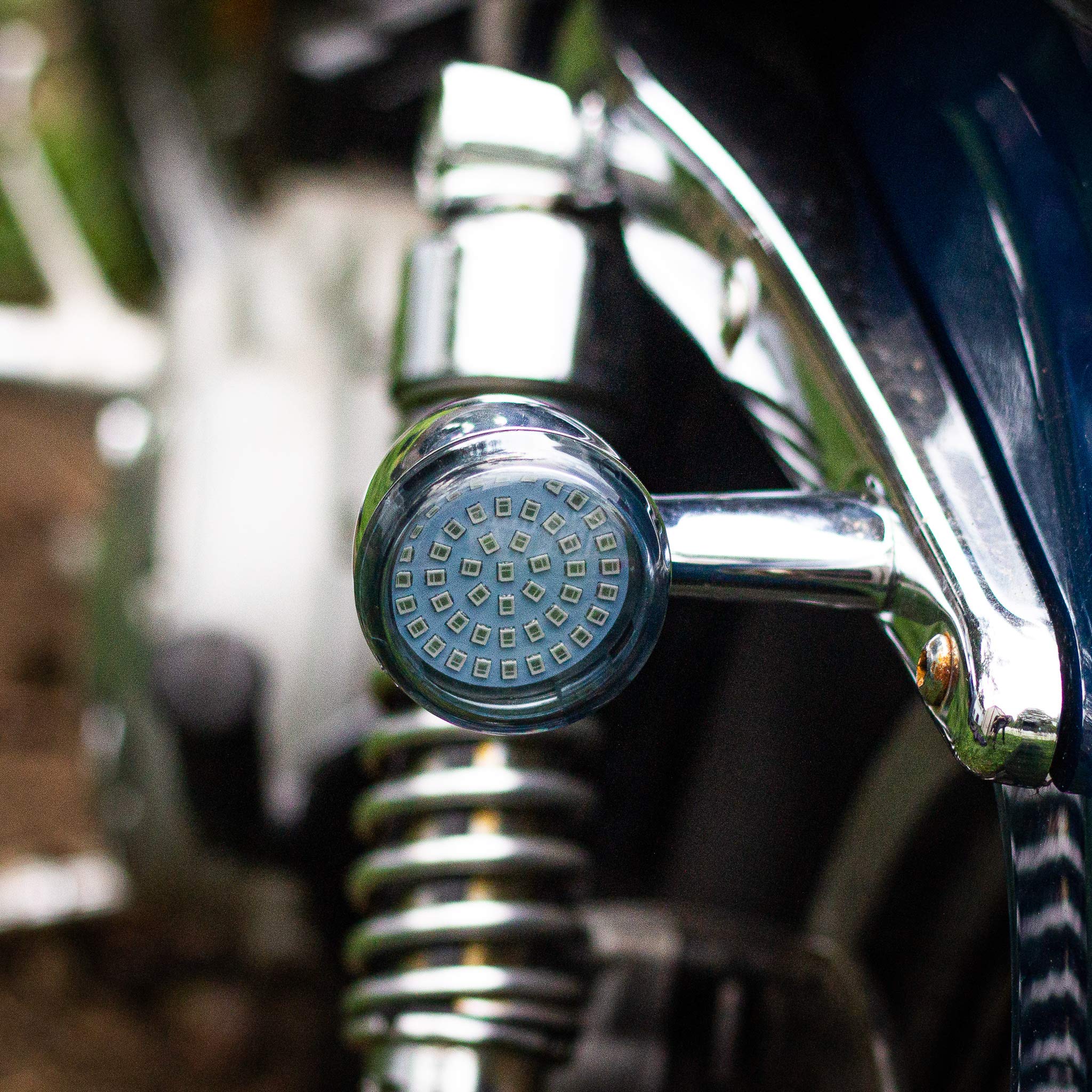 Eagle Lights Rear LED Turn Signal Kit for Harley Davidson Motorcycles - Gen II, Red 1156 Connector with Smoked Lenses | High-Visibility Brake Lights for Night Riding & Enhanced Motorcycle Safety