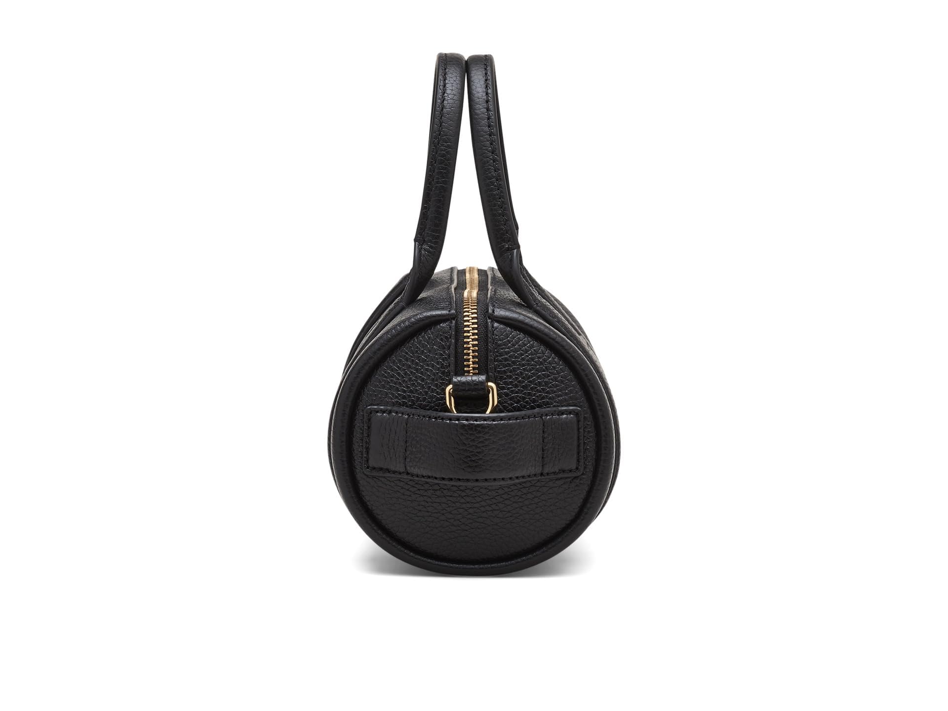 Marc Jacobs The Leather Mini Duffle Bag for Women - Stylish Black Crossbody Purse for Travel, Gym & Everyday Use