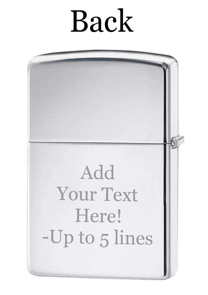 Custom Engraved Zippo Windproof Lighter - Lucky Designs for Gifts & Collectibles
