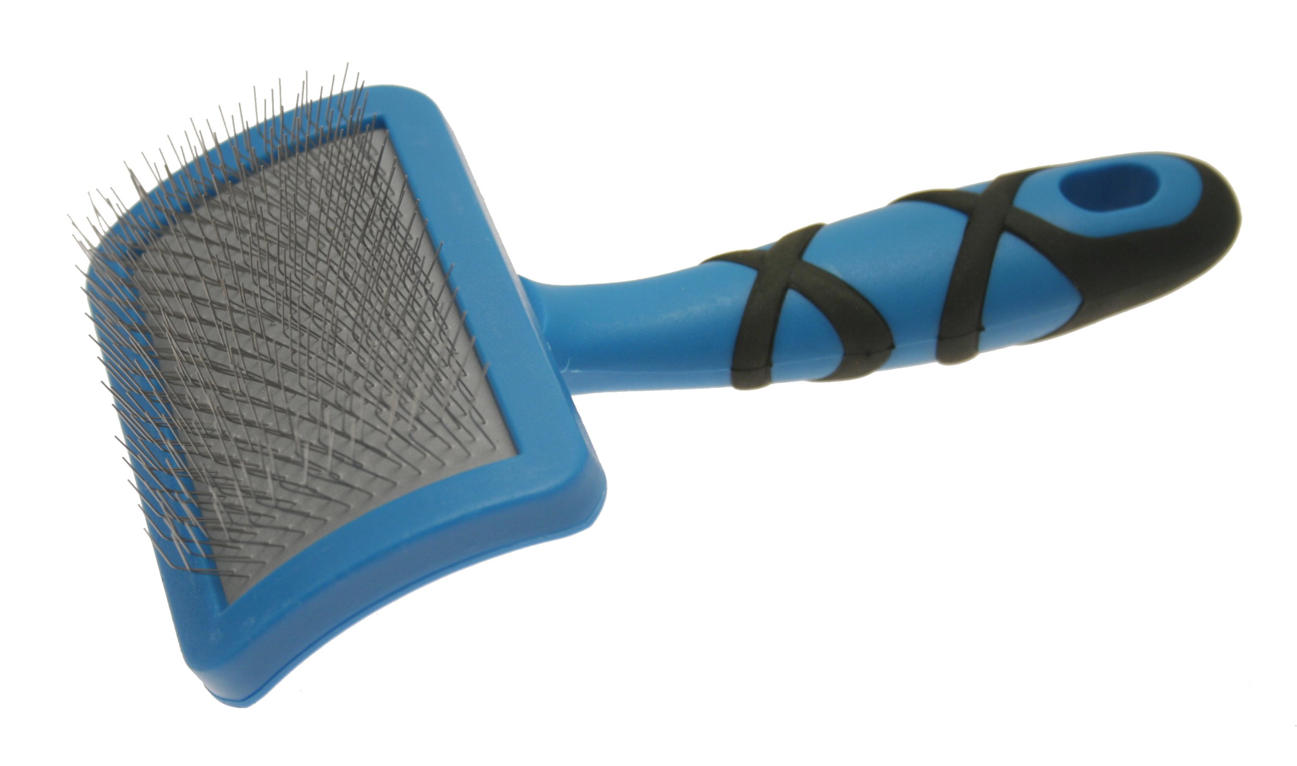 Professional Curved Dog Brush - Dematting & Grooming for Soft Coats - Perfect for Daily Use at Home