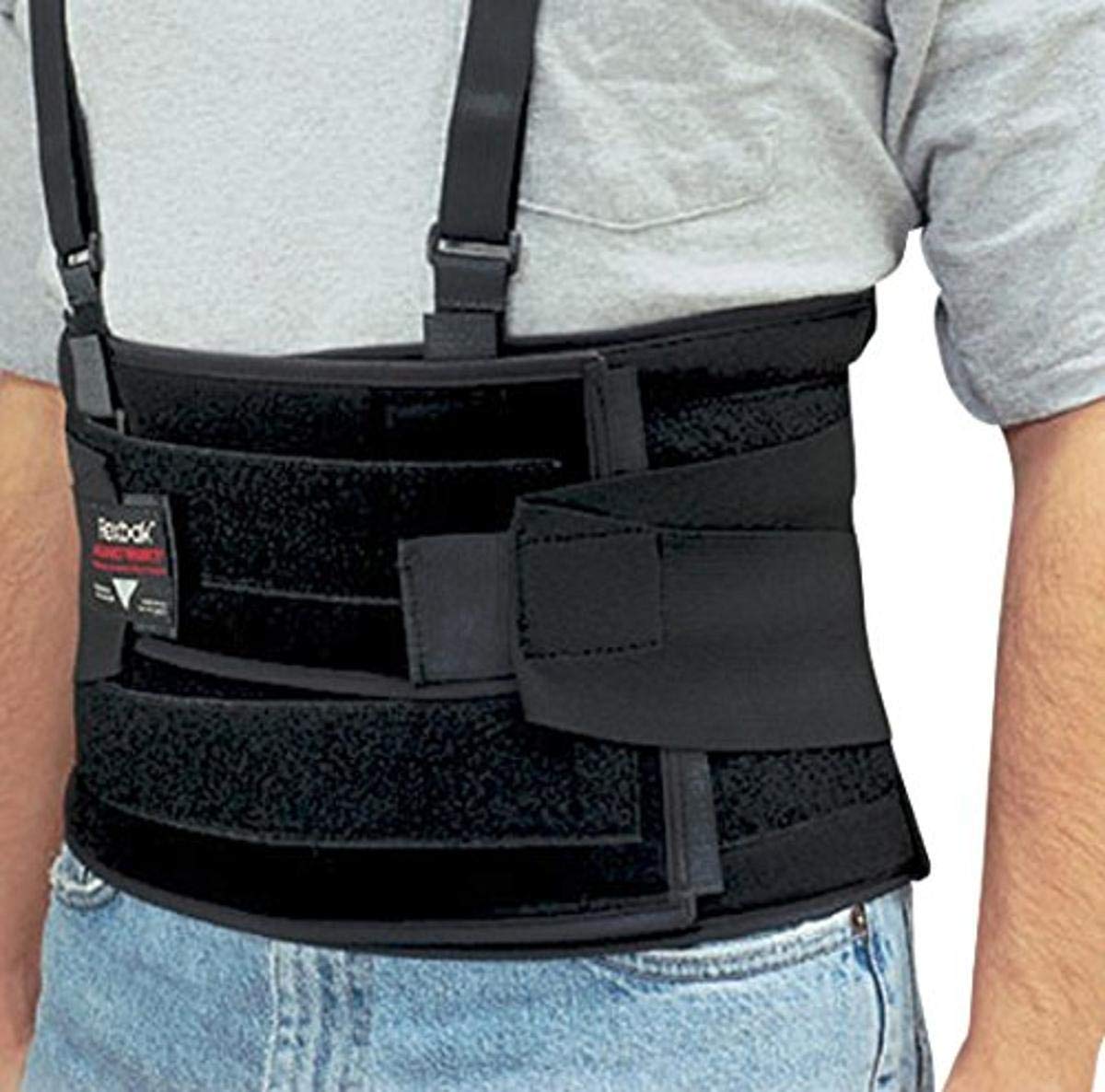 Small Nylon Back Support Belt - Adjustable & Comfortable for Lower Back Pain Relief - Perfect for Office Work, Driving & Posture Correction