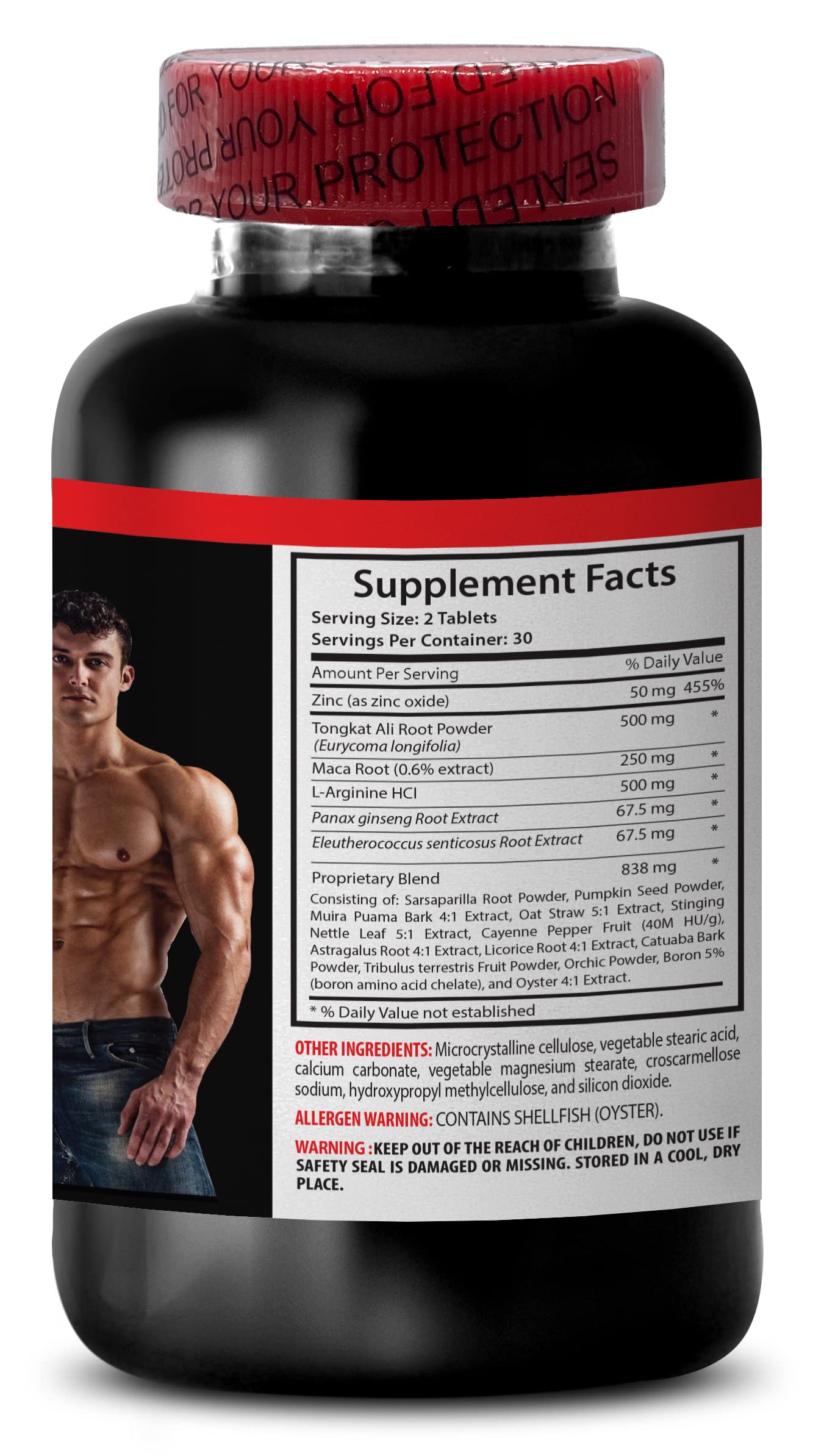 Best Male Enhancement Pills for Size & Girth - Natural Herbal Formula with Maca, Ginseng, Tongkat Ali, Nettle Root - 120 Tablets (2 Bottles) - Boost Stamina & Performance for Men in Bedroom & Gym Workouts