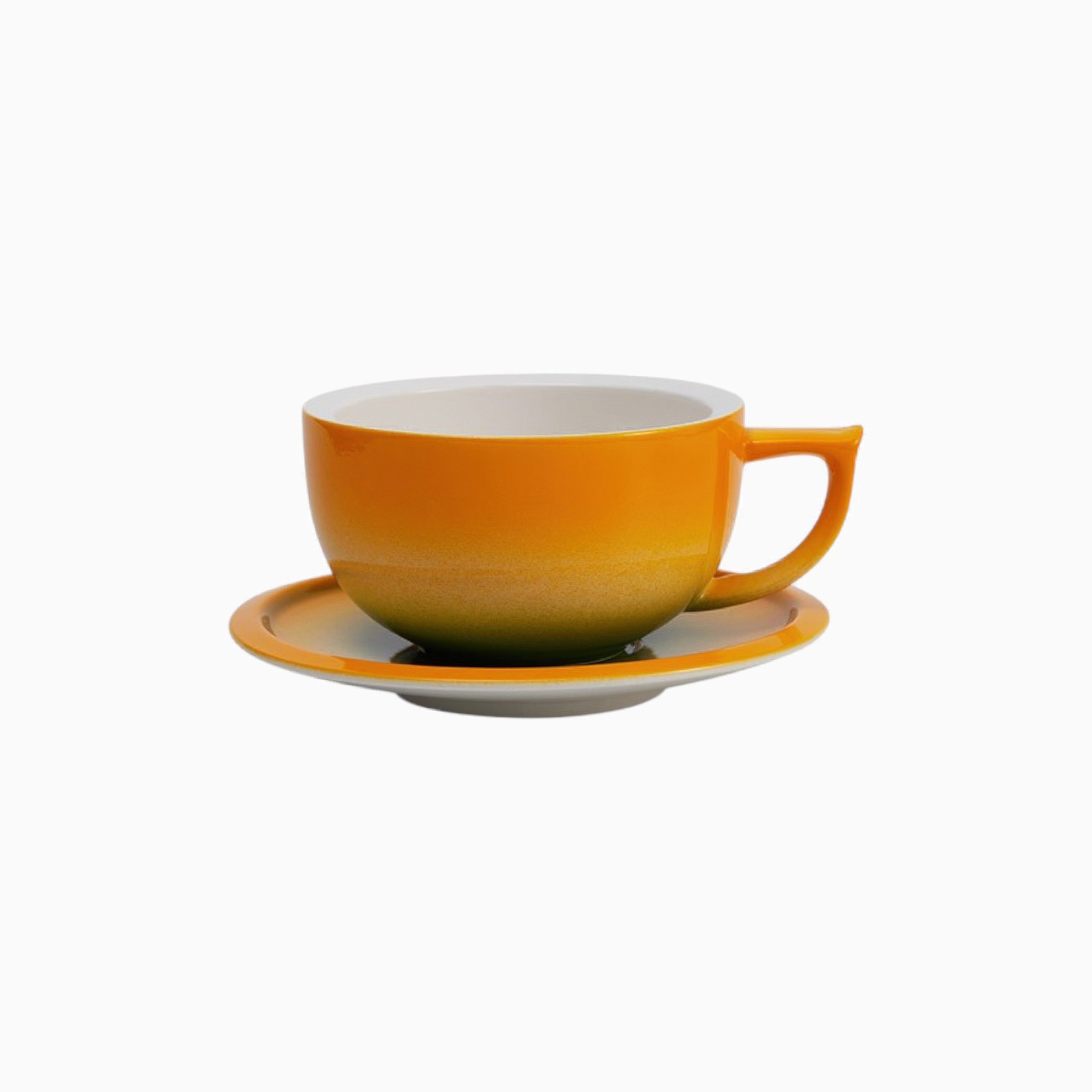 Premium Embossed Ceramic Latte Cup 280ml - Handcrafted Coffee Mug with Elegant Design - Perfect for Home, Café & Gifts - MUVNA