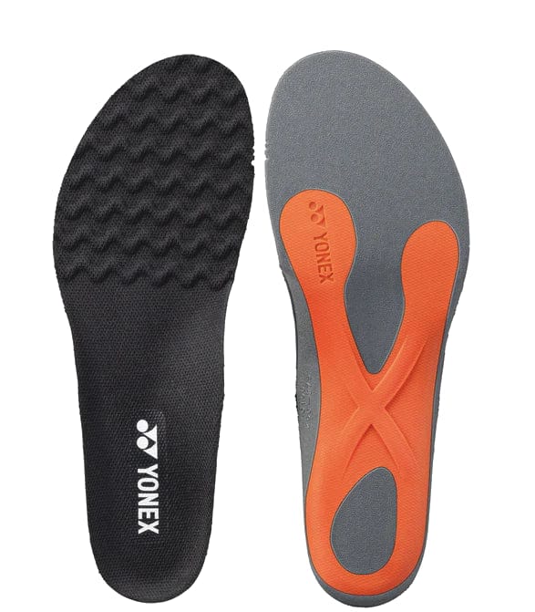 Yonex AC196 Power Cushion Agility Insole - Black - High Performance Shock Absorption for Running, Tennis & Badminton - Comfortable Sports Shoe Insoles for Athletes