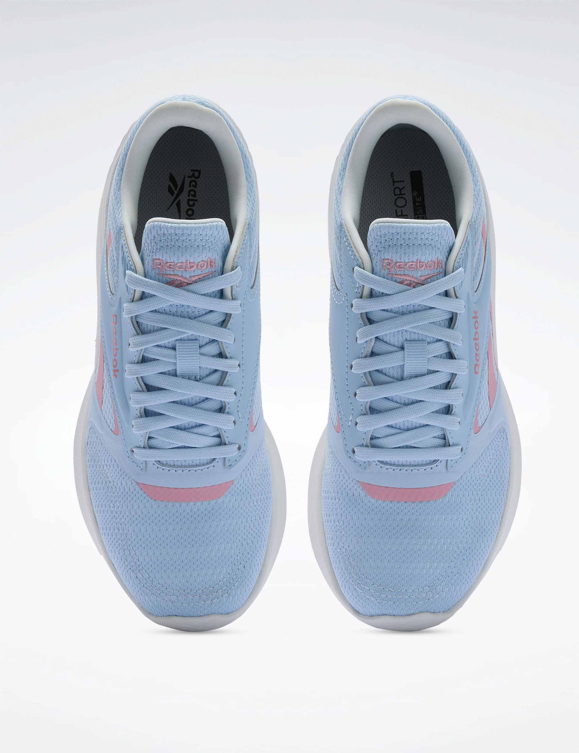 Energen Tech 2 Shoes - Trendy Y2K Style Sneakers in Blue & Dusty Rose | Comfortable Casual Footwear for Women | Perfect for Streetwear, Gym & Everyday Wear