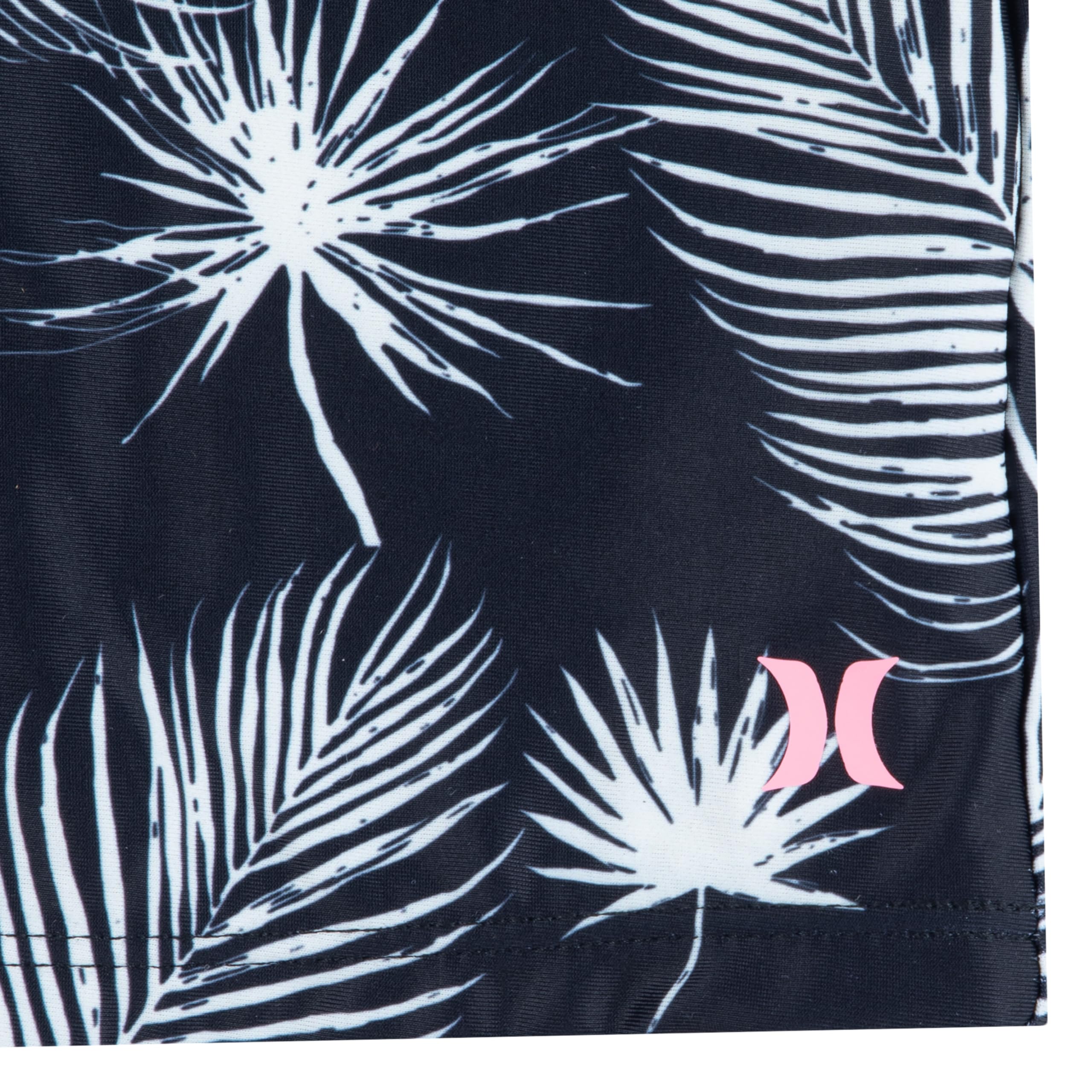 Hurley Girls' 2-Piece Tankini Swimsuit - UPF 50+ Rashguard & Swim Shorts Set for Beach, Pool & Summer Water Activities