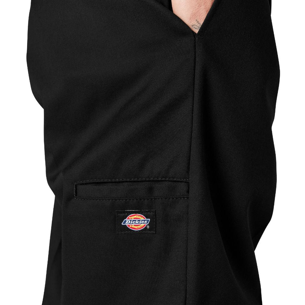 Dickies 85283 Double Knee Work Pants for Men - Durable Black Workwear Pants with Reinforced Knees for Construction, Landscaping & Outdoor Jobs