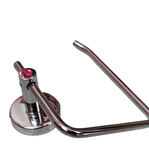 NTCD Lotus Towel Ring - Chrome Finish Bathroom Accessory for Modern & Luxury Home Decor - Perfect for Bathrooms, Powder Rooms & Spa Settings