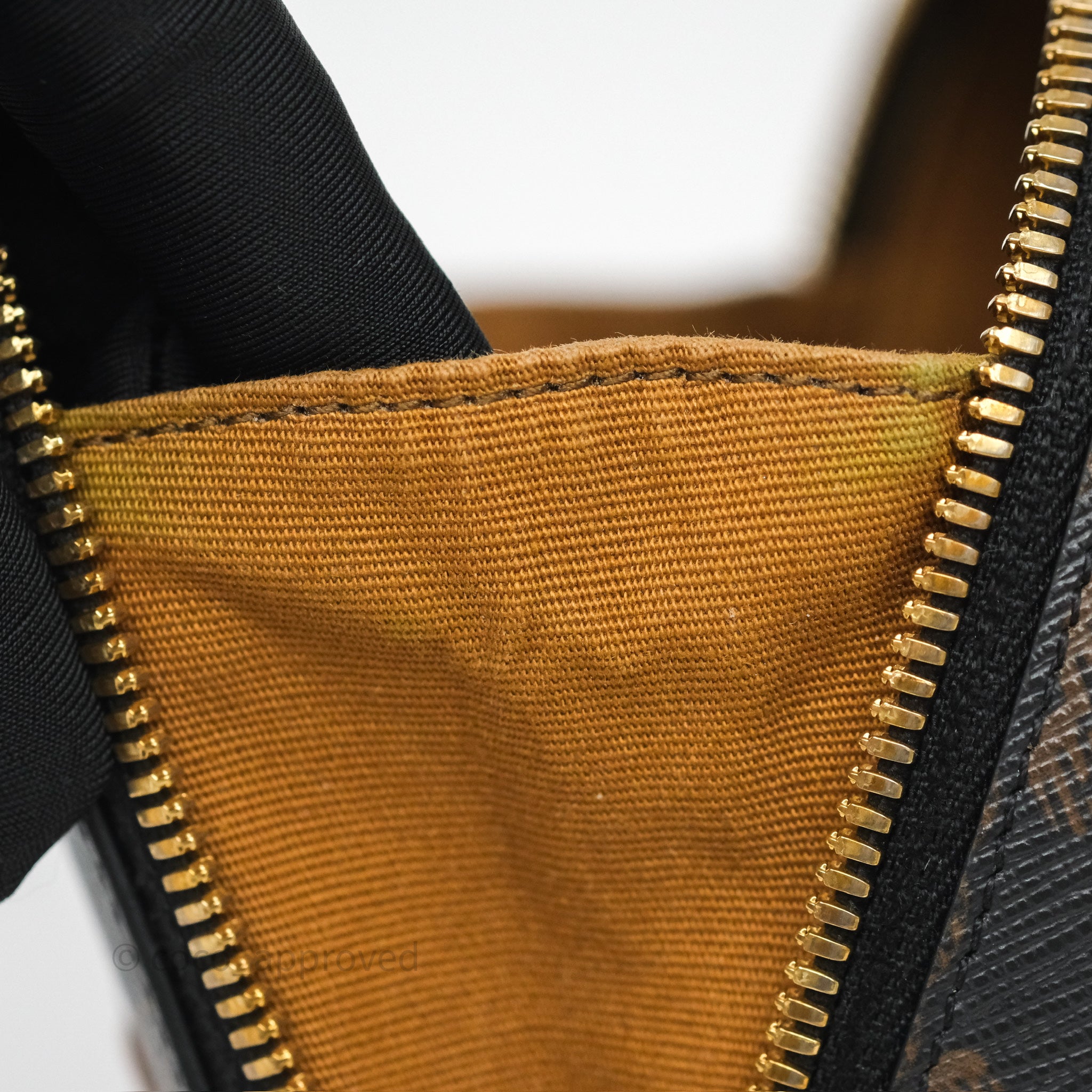 Celine Triomphe Box On Chain Bag in Tan Calfskin Leather with Canvas Accents - Perfect for Work, Evening Events & Everyday Luxury