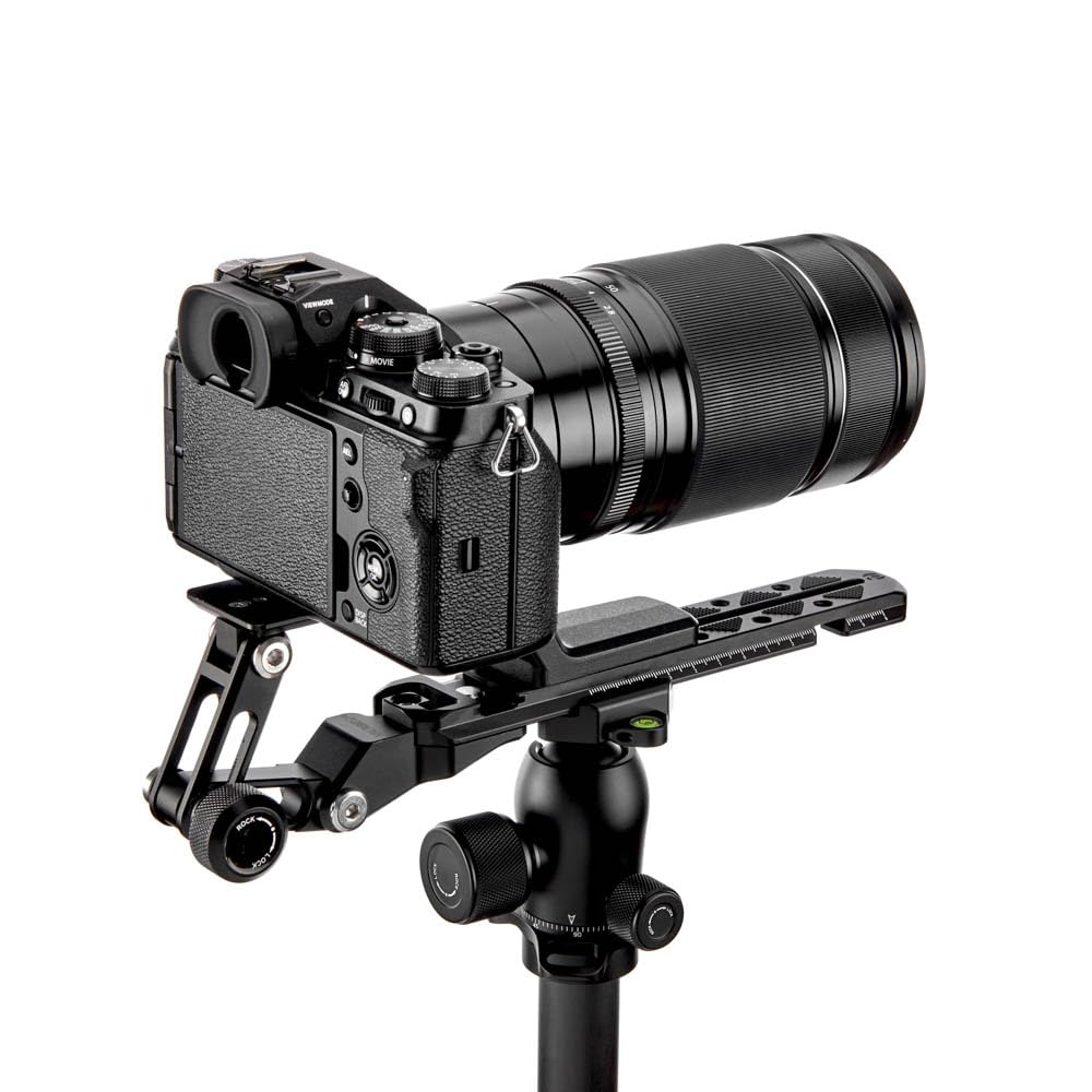 3 Legged Thing Thingy Camera Support Accessory for Ultra Plates - Matte Black (Darkness) | Tripod Mount for DSLR, Mirrorless & Video Cameras | Perfect for Travel, Vlogging & Studio Photography