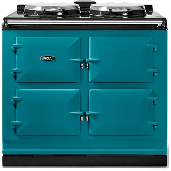 AGA 39-inch eR7 100 Classic Electric Range AER7339SAL - Premium Stainless Steel Stove for Modern Kitchens, Baking & Family Cooking