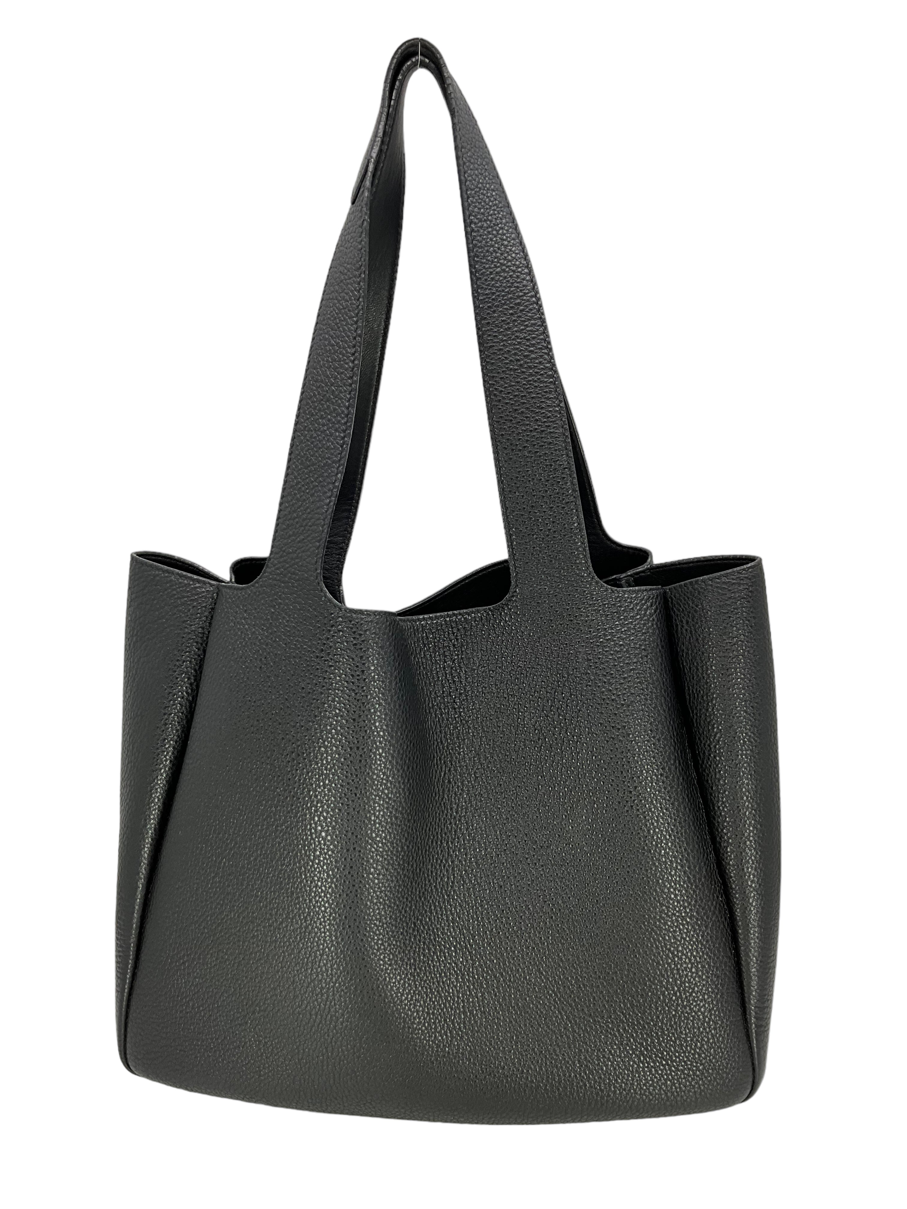 PRADA Vitello Daino Soft Medium Dynamique Tote Bag - Luxury Leather Handbag for Women | Perfect for Work, Travel & Everyday Use