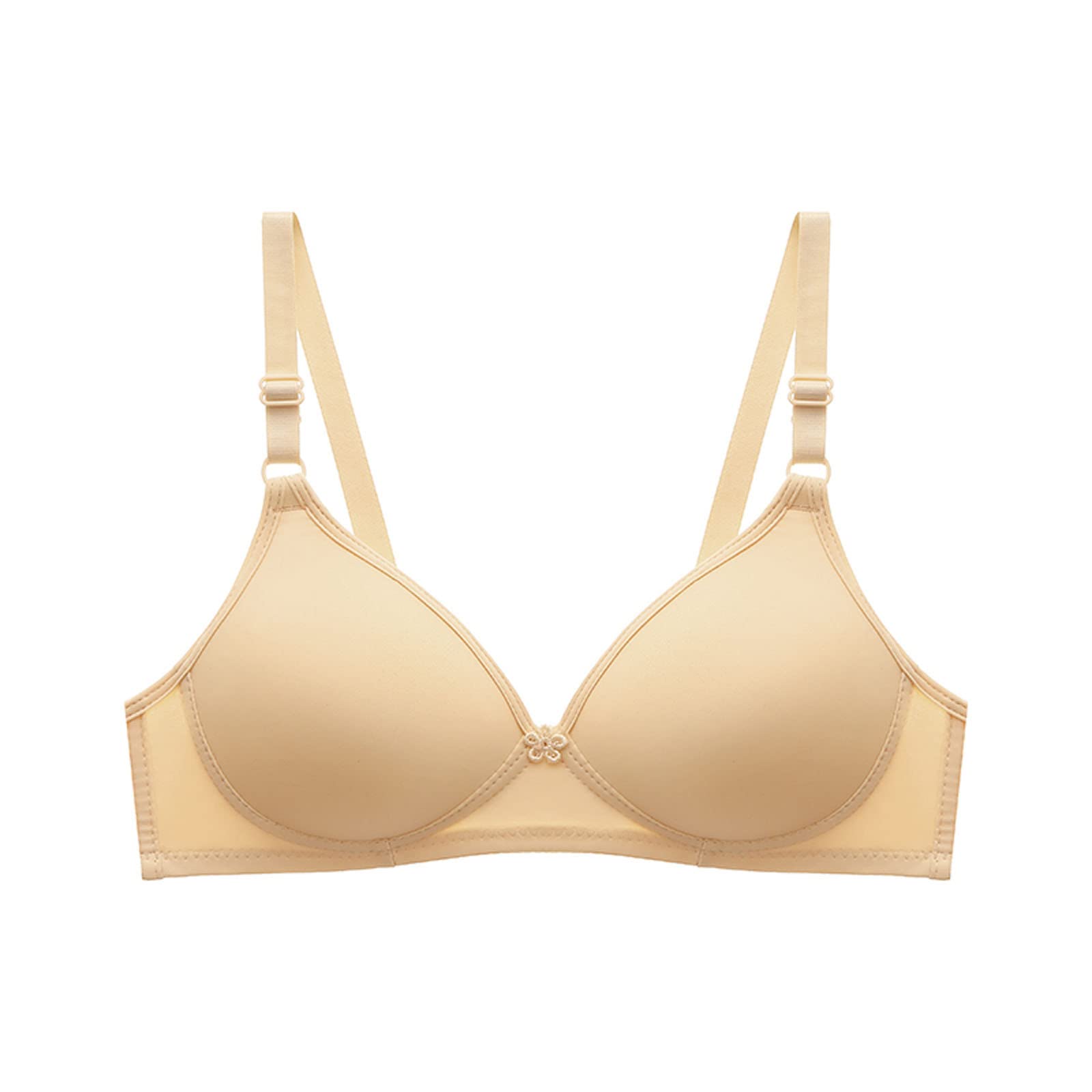 Wirefree Padded Bralette for Women - Comfortable Sports Bra with Removable Cups, Plus Size Support, Strapless & Halter Design - Perfect for Yoga, Gym Workouts and Everyday Wear