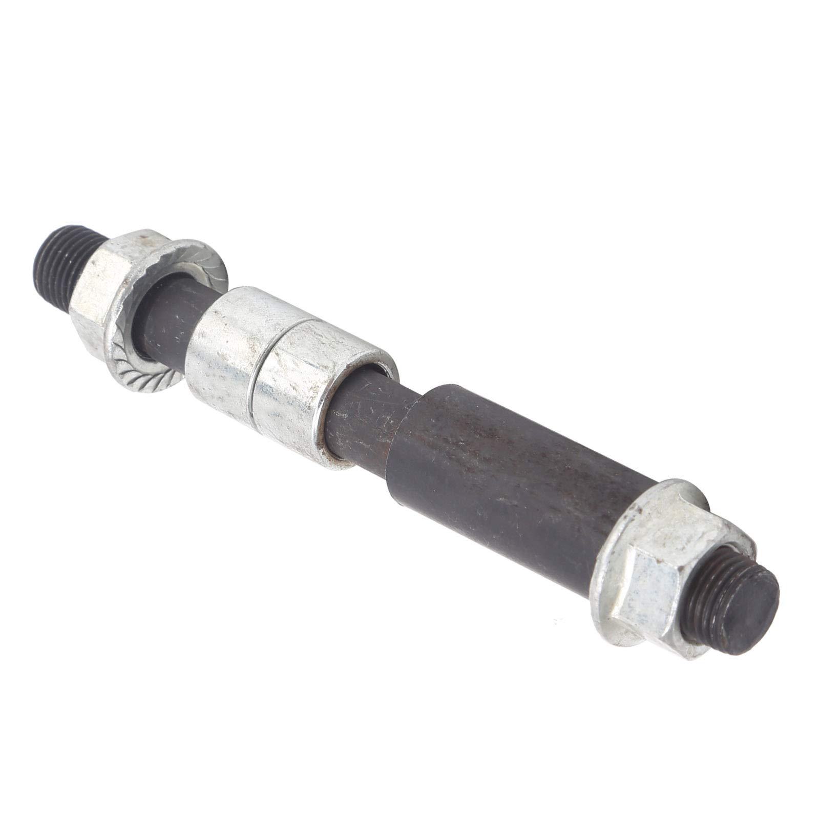 FECAMOS 8 Inch Front Wheel Metal Axle - Durable & Lightweight Electric Scooter Modification Accessories | Stable Performance for Commuting, Urban Travel & Last-Mile Transport