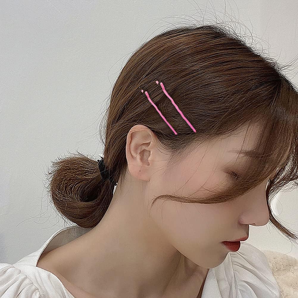 144-Piece Glitter Metal Bobby Pins Set - Gradient Color Hair Clips with Stoving Varnish for Women & Girls - Perfect for Parties, Weddings, and Everyday Hair Styling
