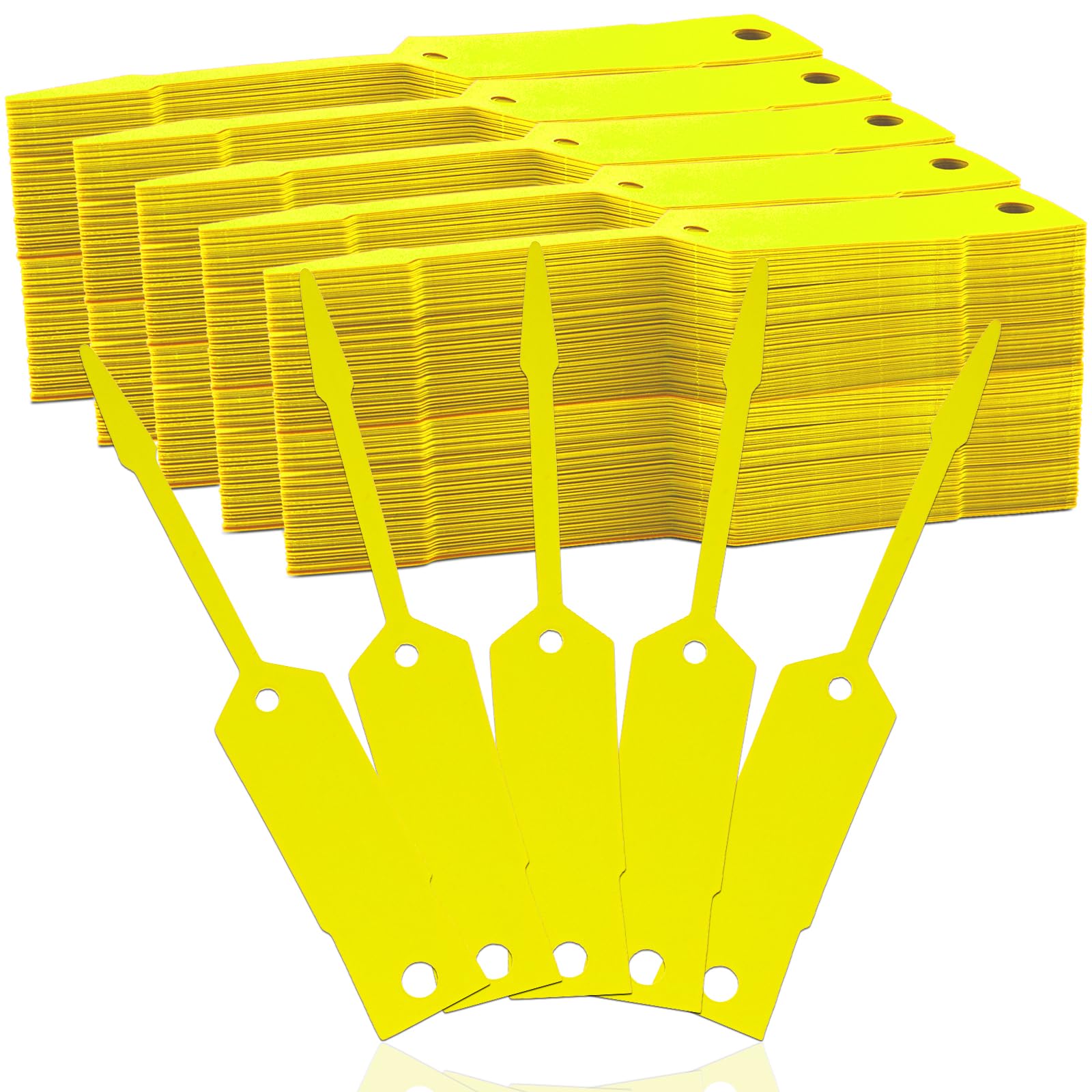 Lewtemi 1000-Piece Self-Locking Arrow ID Key Tags - 4.5