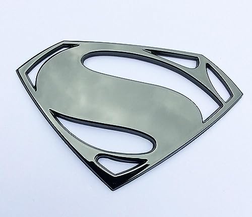 BvS Logo - Black Chrome