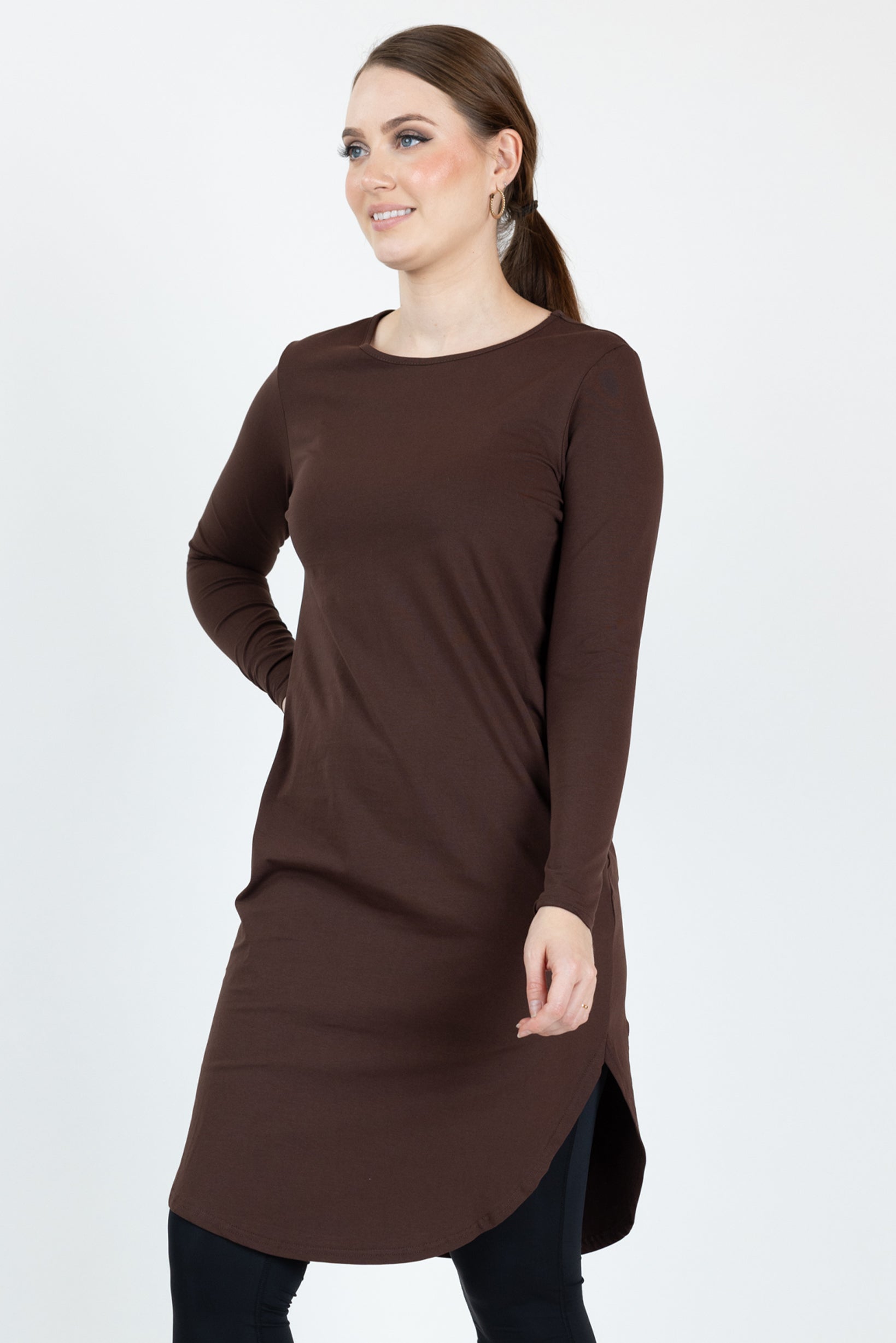 Jayla Midi Loop Top - Women's Fashion Knit Crop Sweater for Fall & Winter | Casual Outfit, Layering Piece, Office Wear