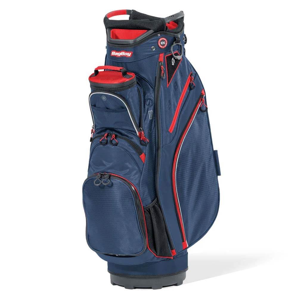Bag Boy Chiller Cart Bag - Premium Golf Cart Bag with Insulated Cooler Pocket | Perfect for Golfers, Tournaments & Outdoor Sports