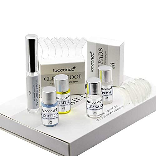 Ubersweet® Professional Lash Lift Kit - 7 Sets/Lot, Eyelash Perming Kit with Safe Formulas for Salon & Home Use | Perfect for DIY Eyelash Curling & Volume Boosting