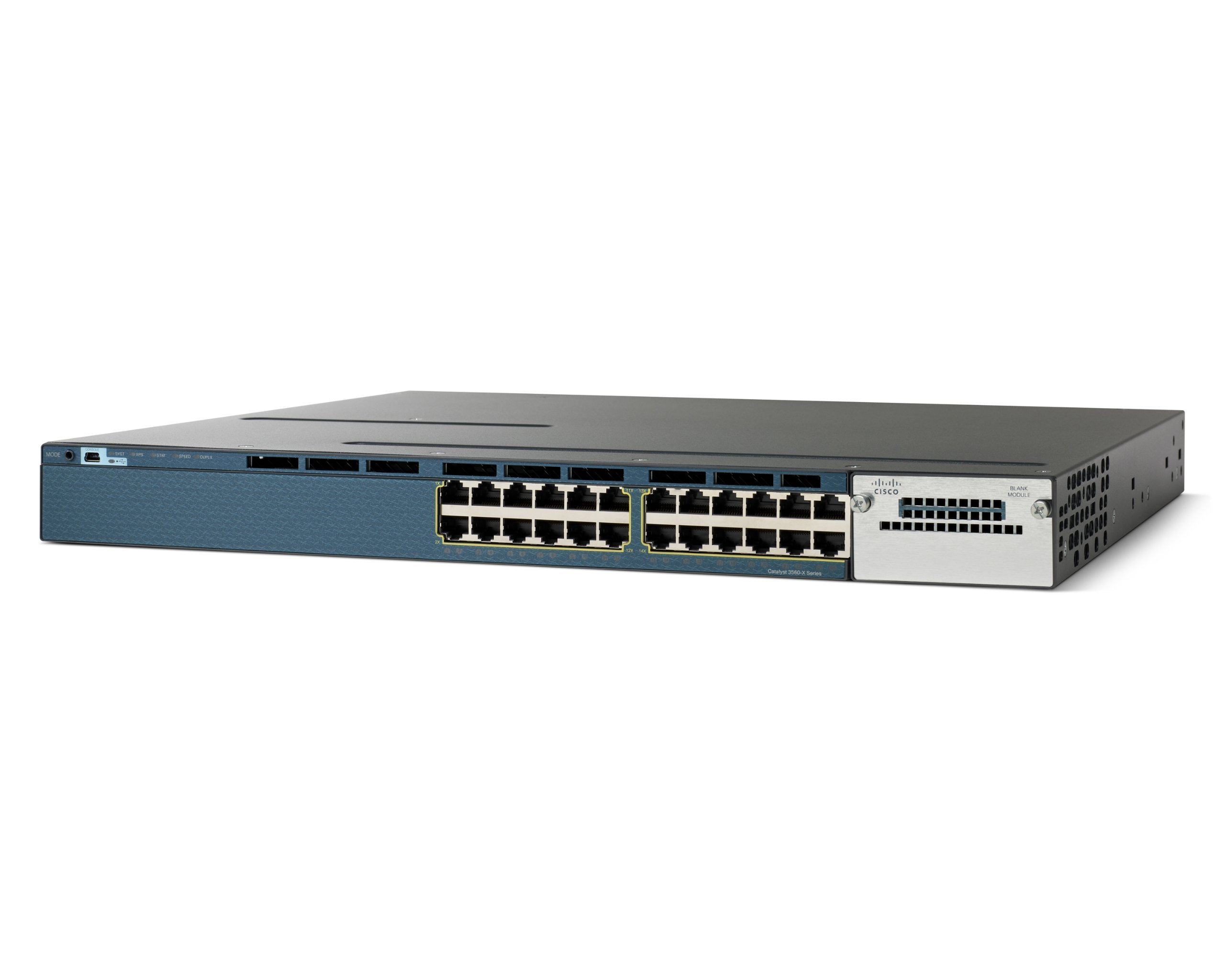 Refurbished Cisco WS-C3560X-24T-S Catalyst 3560X 24-Port Gigabit Ethernet Switch | High-Speed Network Switch for Office, Data Center & Enterprise Use