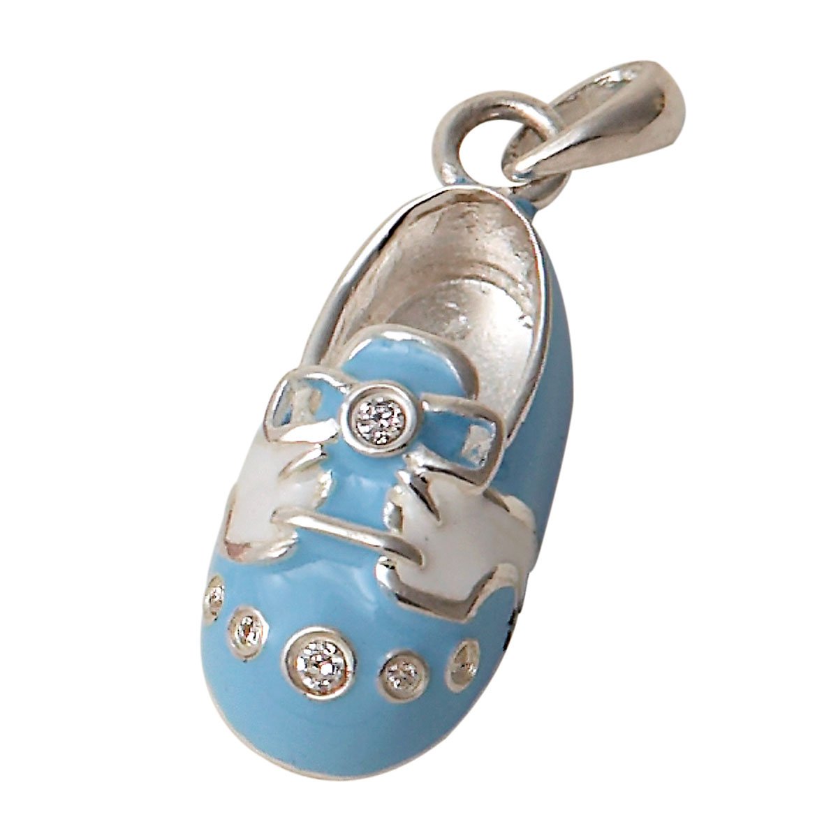 24 Inch Sterling Silver Chain with Custom 3/4 Inch Shoe Charms - Personalized Charm Necklace for Women | Perfect for Birthdays, Anniversaries & Fashion Jewelry Gifts