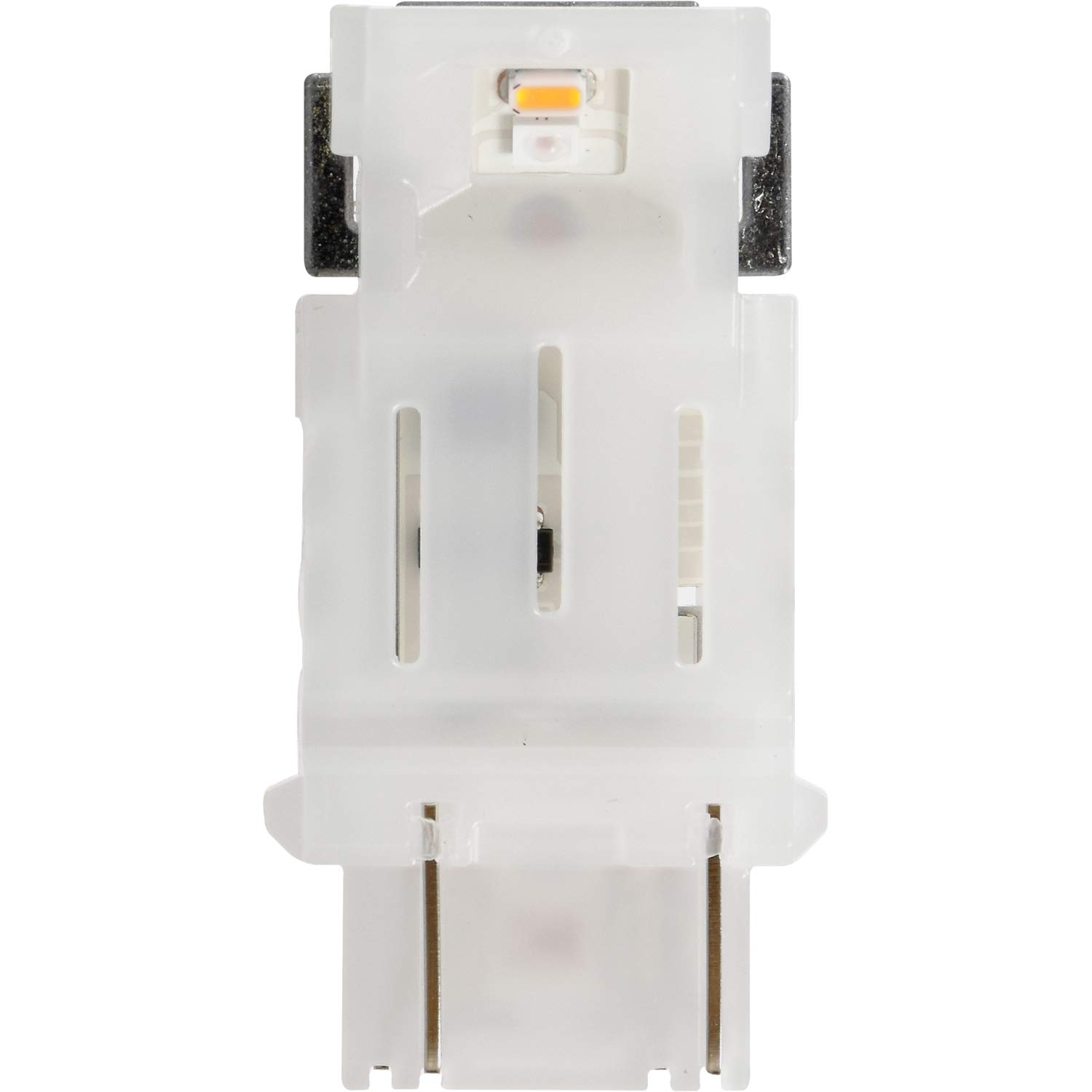 SYLVANIA 4157 LED Amber Mini Bulb - 2 Pack for Park & Turn Lights