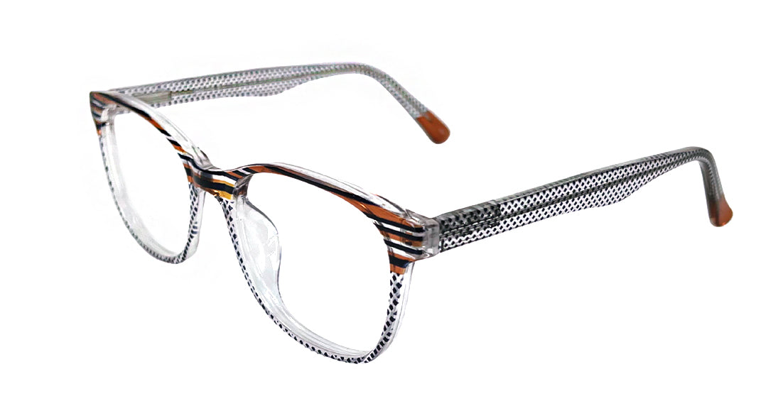 S2874E Brown Reading Glasses - Lightweight & Stylish Eyewear for Men & Women - Perfect for Reading, Working, and Computer Use