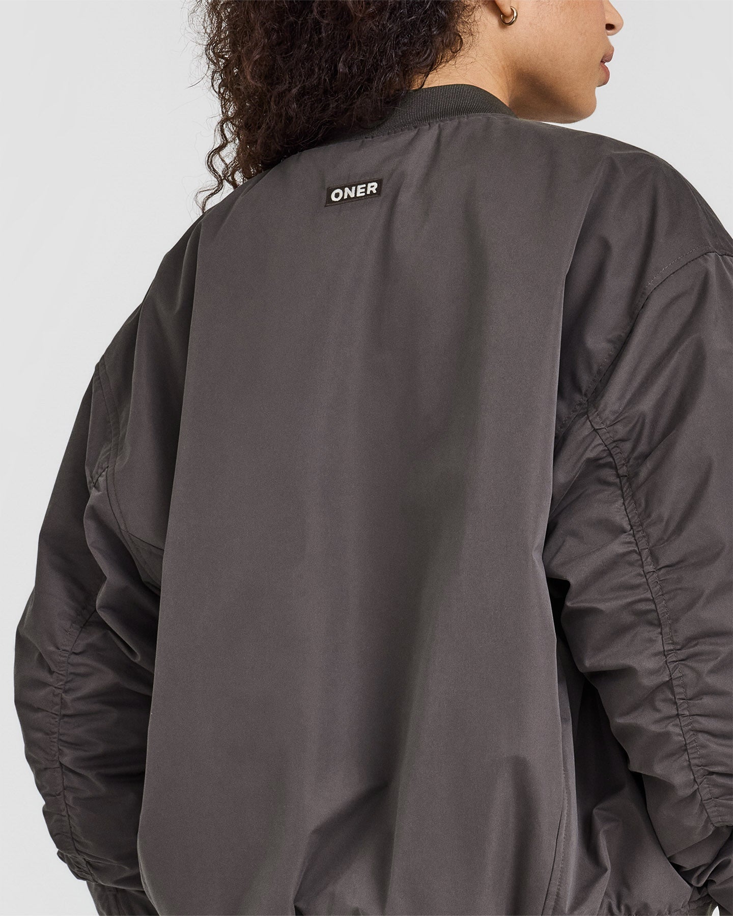 Reversible Bomber Jacket for Men & Women | Lightweight Waterproof Windbreaker | Truffle Brown & Black | Casual Streetwear & Outdoor Activities
