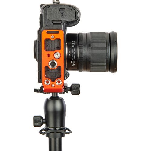 3 Legged Thing Zooey QD L Bracket for Nikon Z8 Camera (Copper) - Quick Release Plate for Tripod & Monopod, Perfect for Photography & Videography